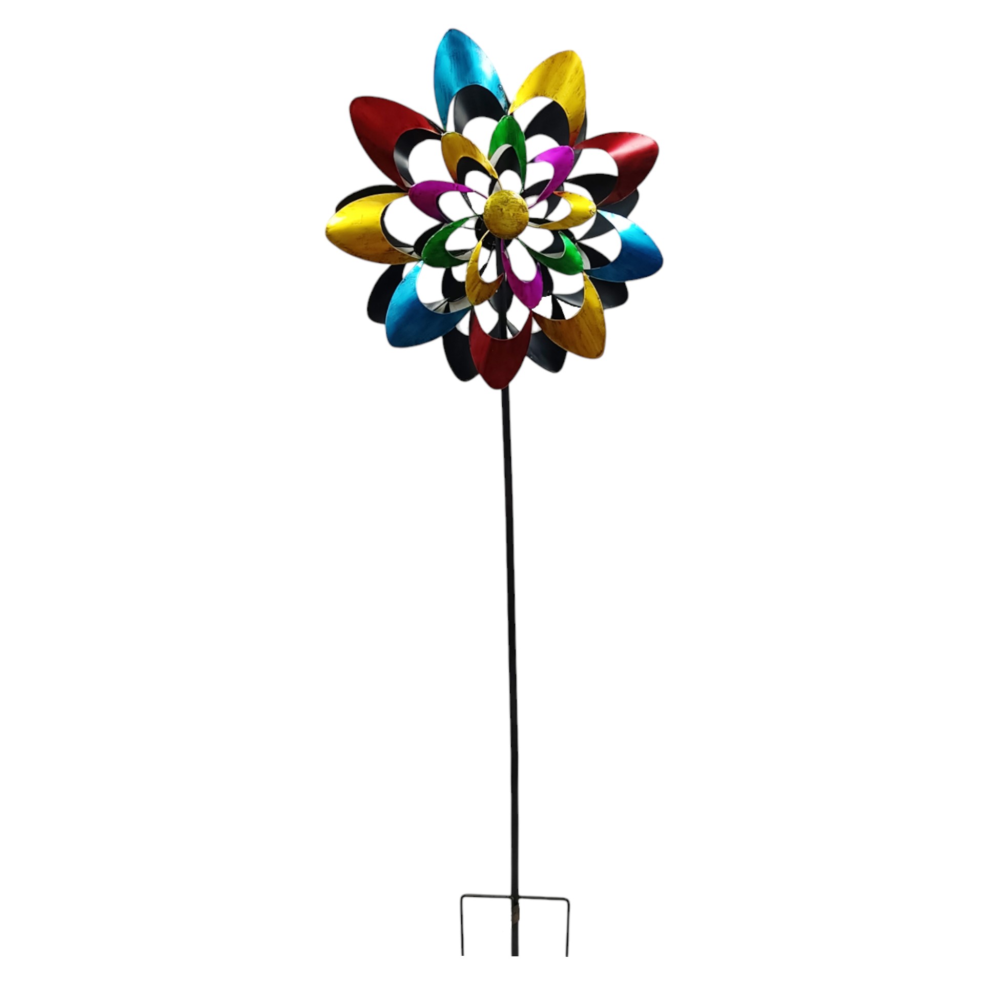 Darstellung von Visueller Duopropeller mehrfarbig a. Stab gross