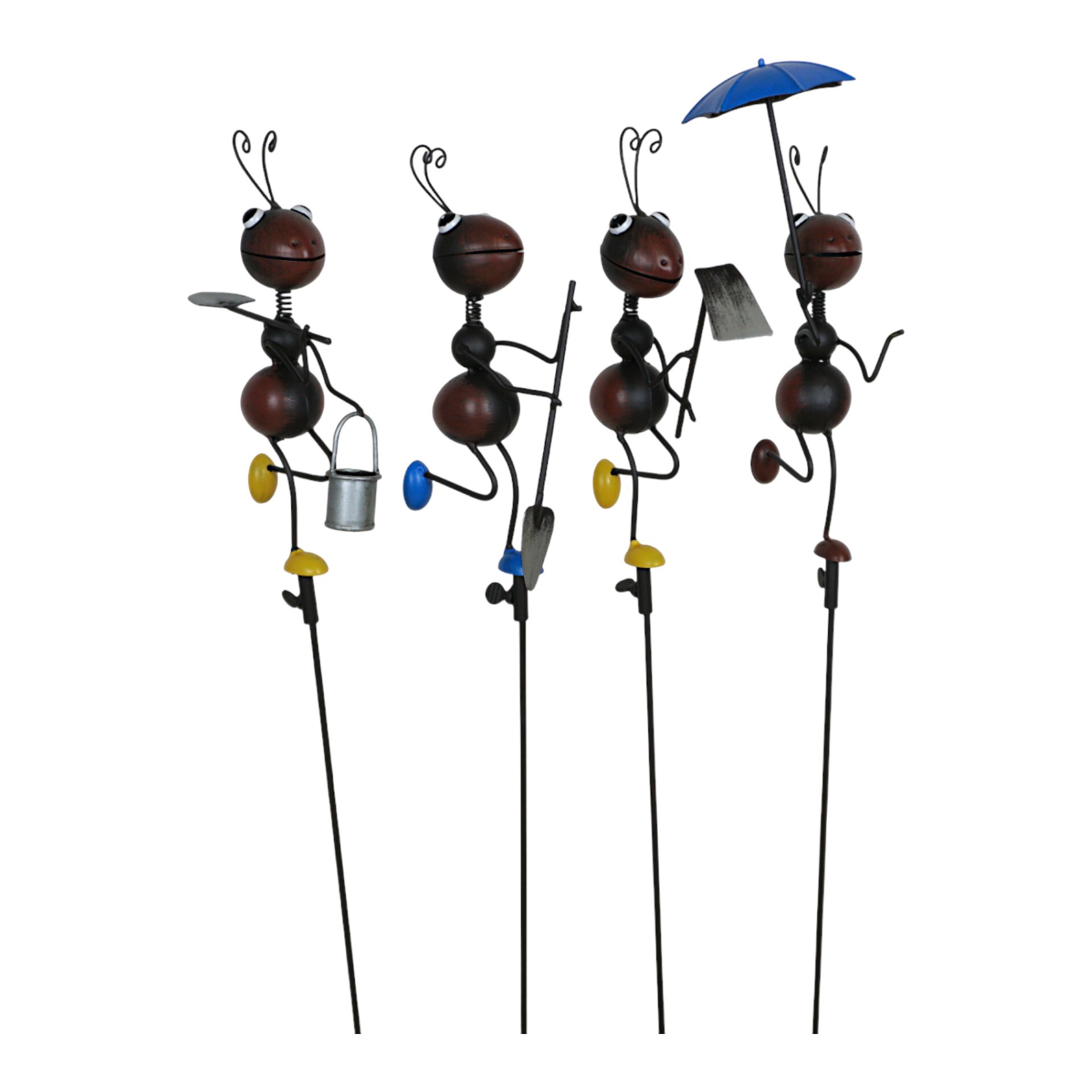 Darstellung von lustige Ameisen a. Stab sortiert