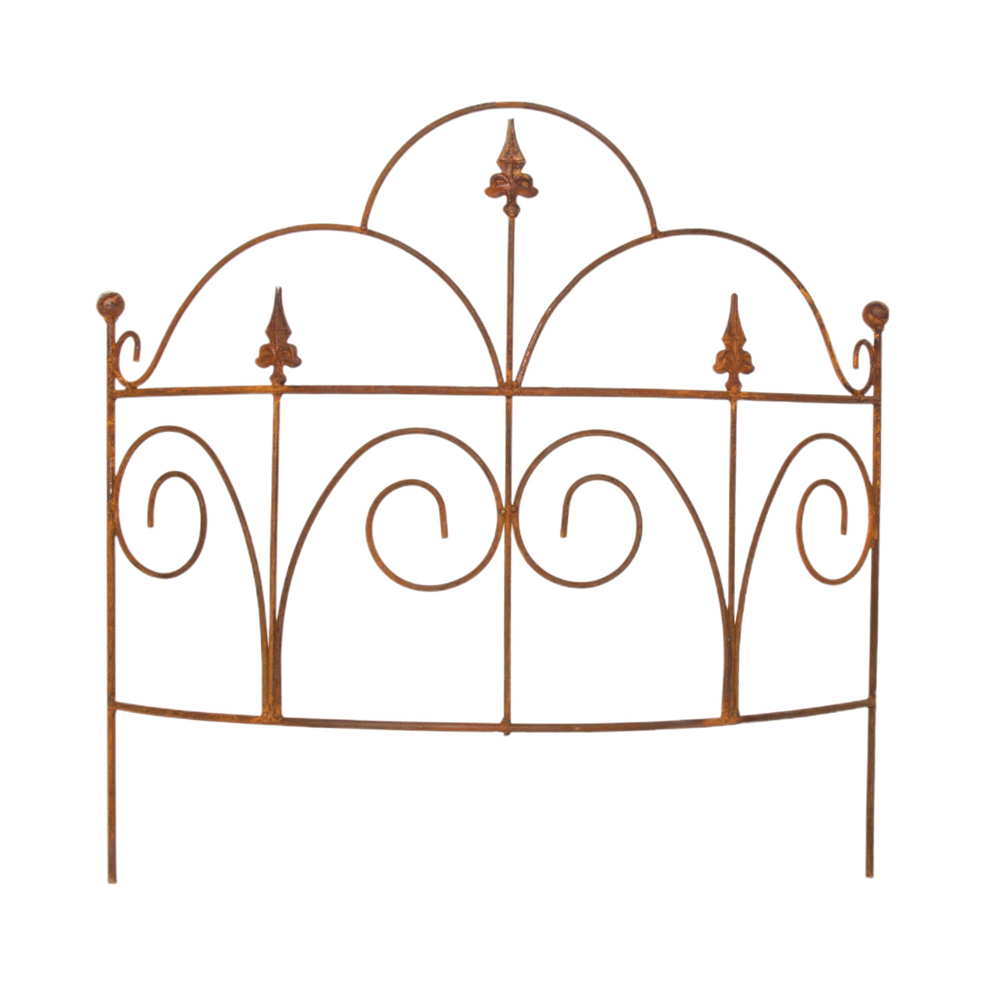Darstellung von Zaunstecker 3 Lilien gebogen