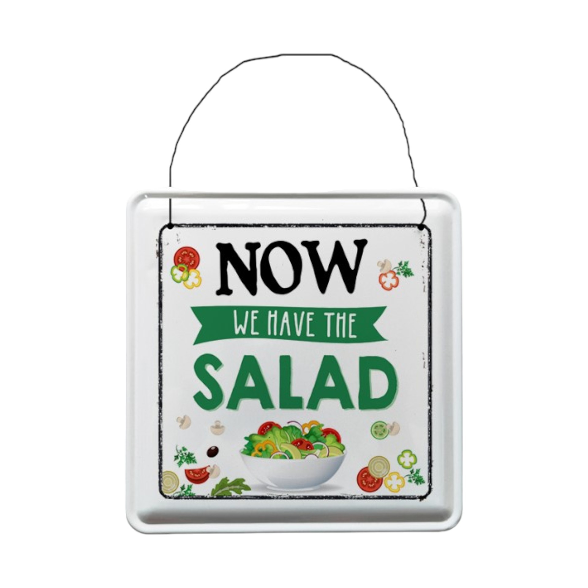 Darstellung von RP UV Schild now we have the Salad