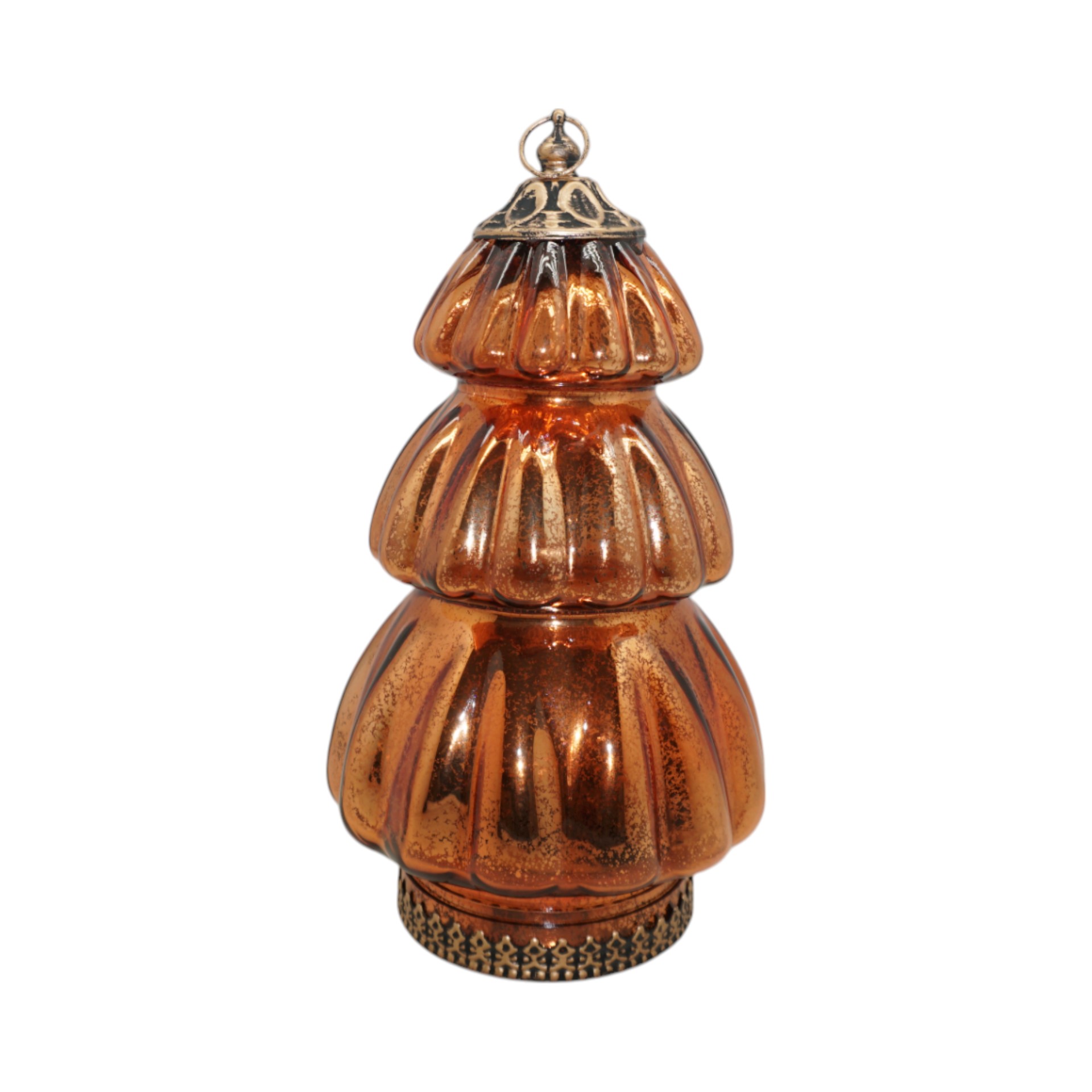 Darstellung von Weihnachtsbaum ORANGE schlank