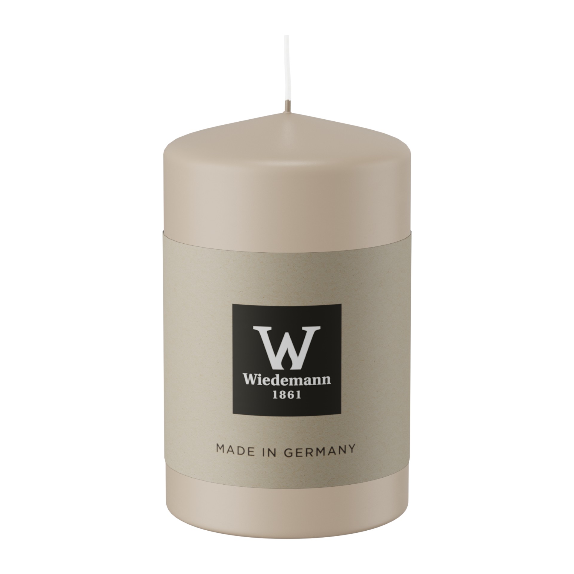 Darstellung von Stumpen Kerze 100x68 mit CELLO SCHLAMM