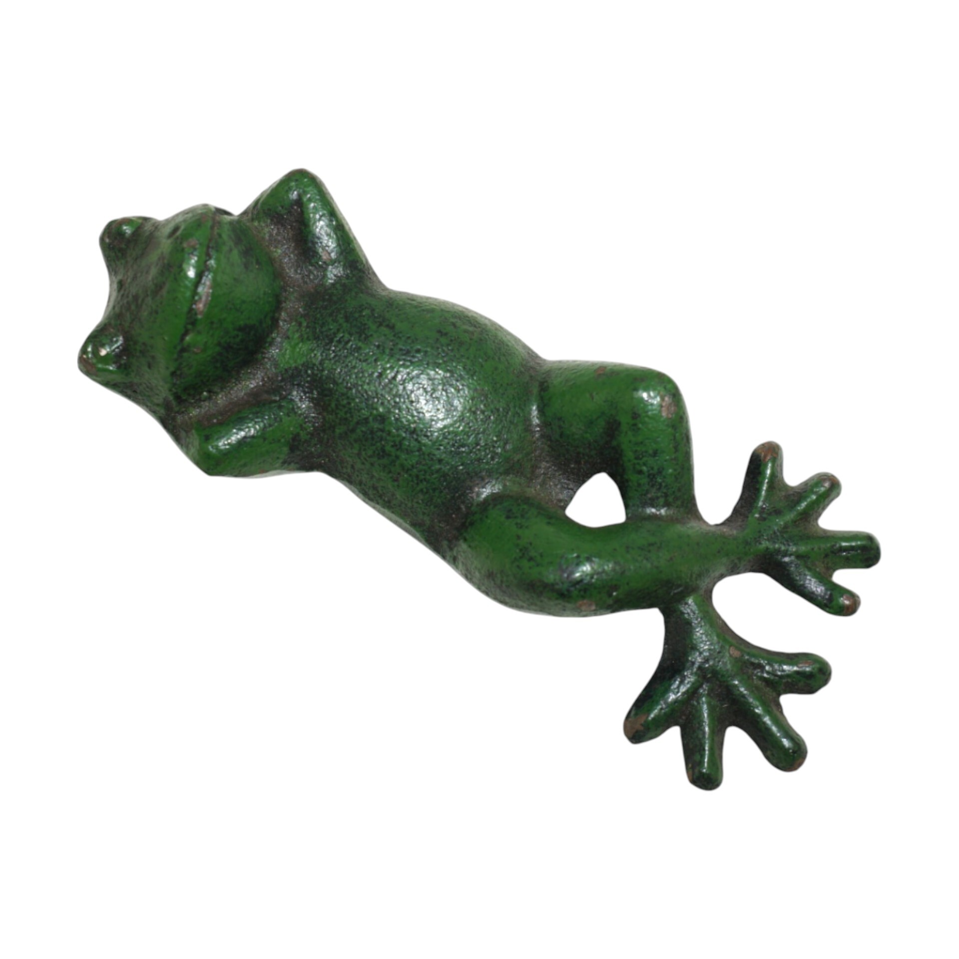 Darstellung von fauler Frosch grün