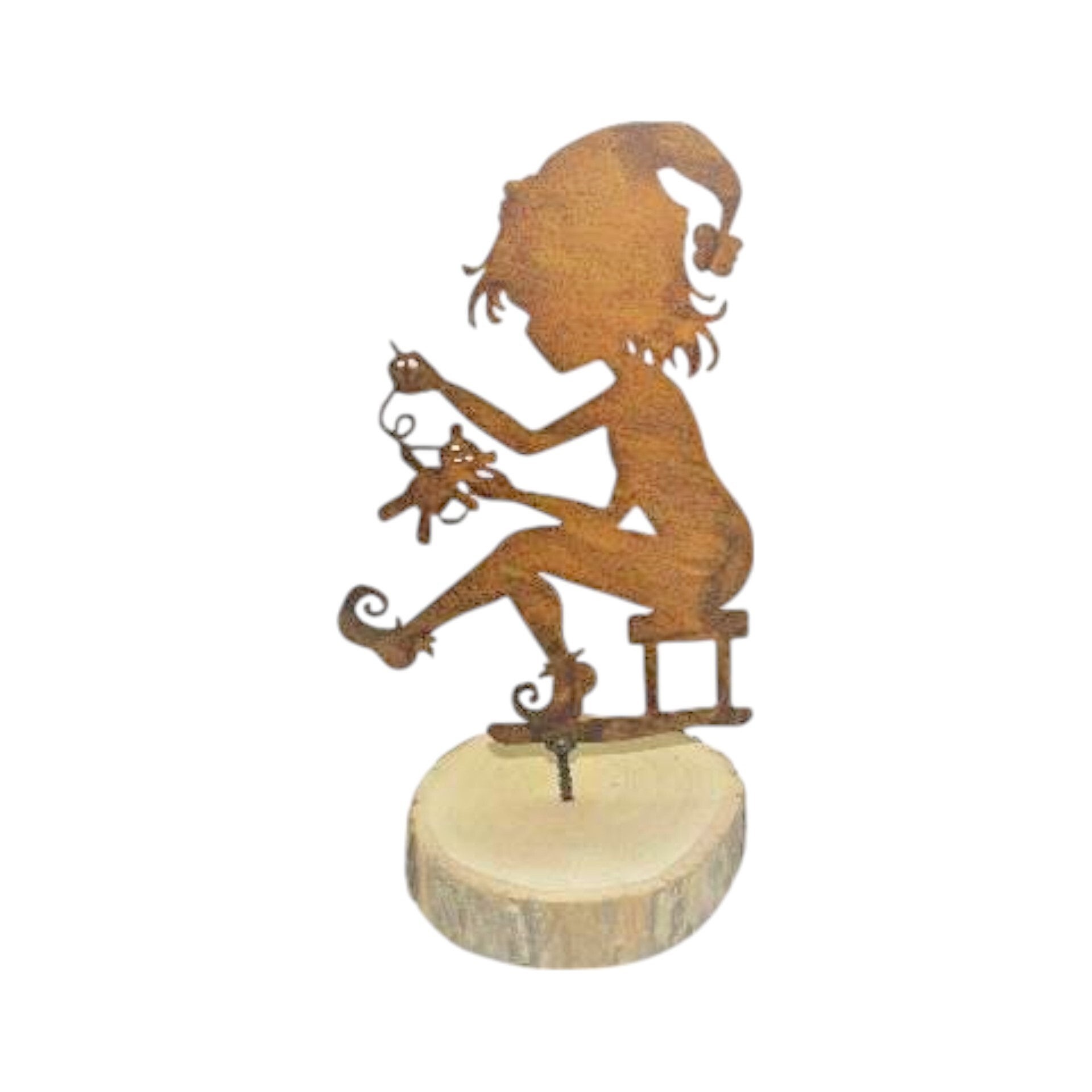 Darstellung von Zwergenkind mit Dorn,10x15,5/18 cm