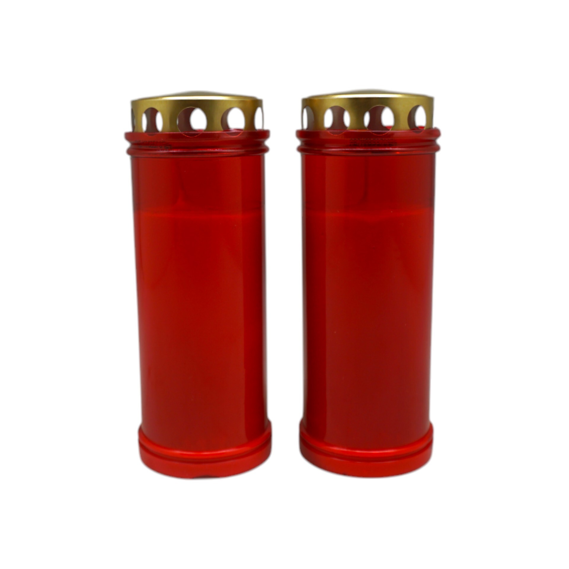 Darstellung von Apostellteelicht 3 Tage ROT 2-tlg.