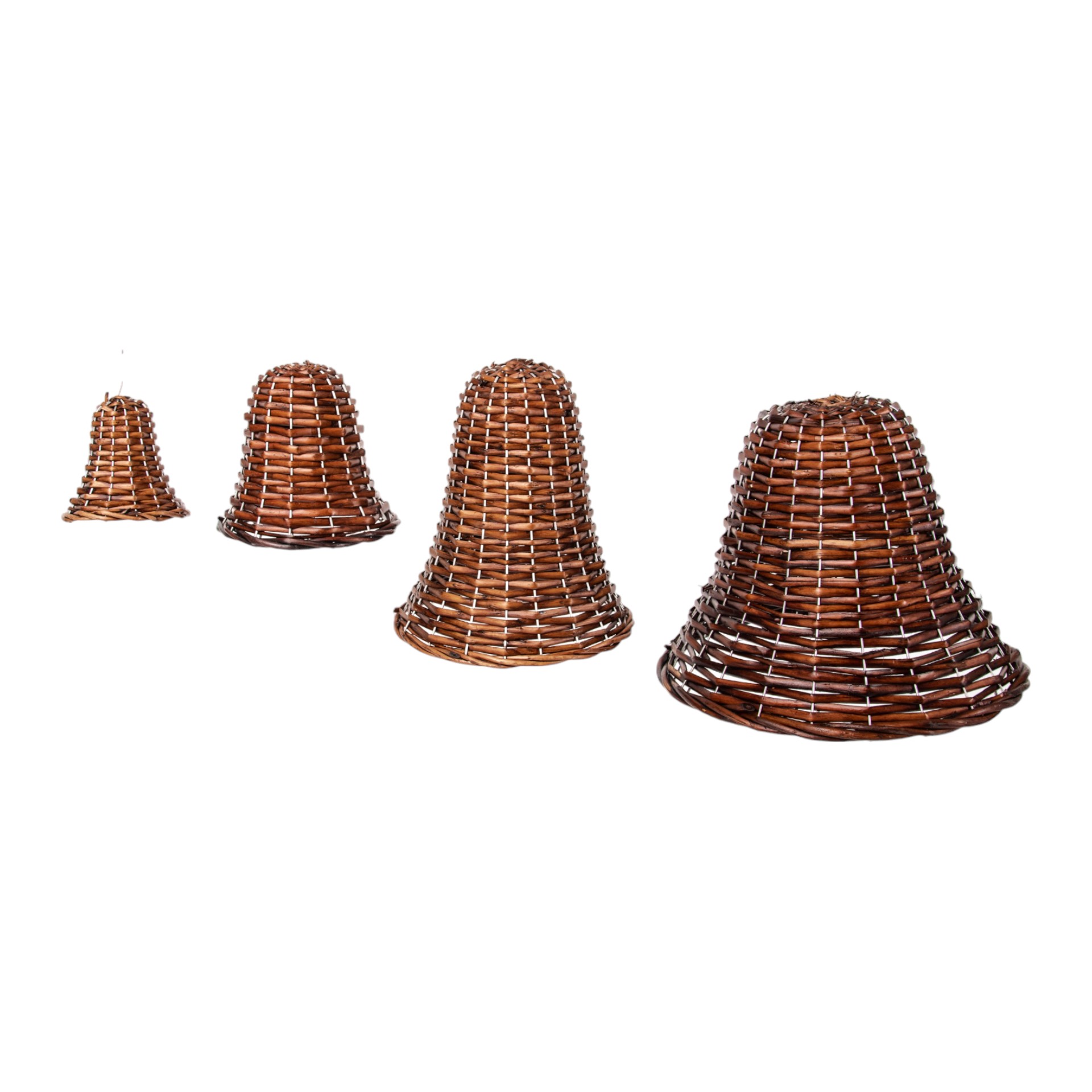 Darstellung von Glocke rotbraun klein