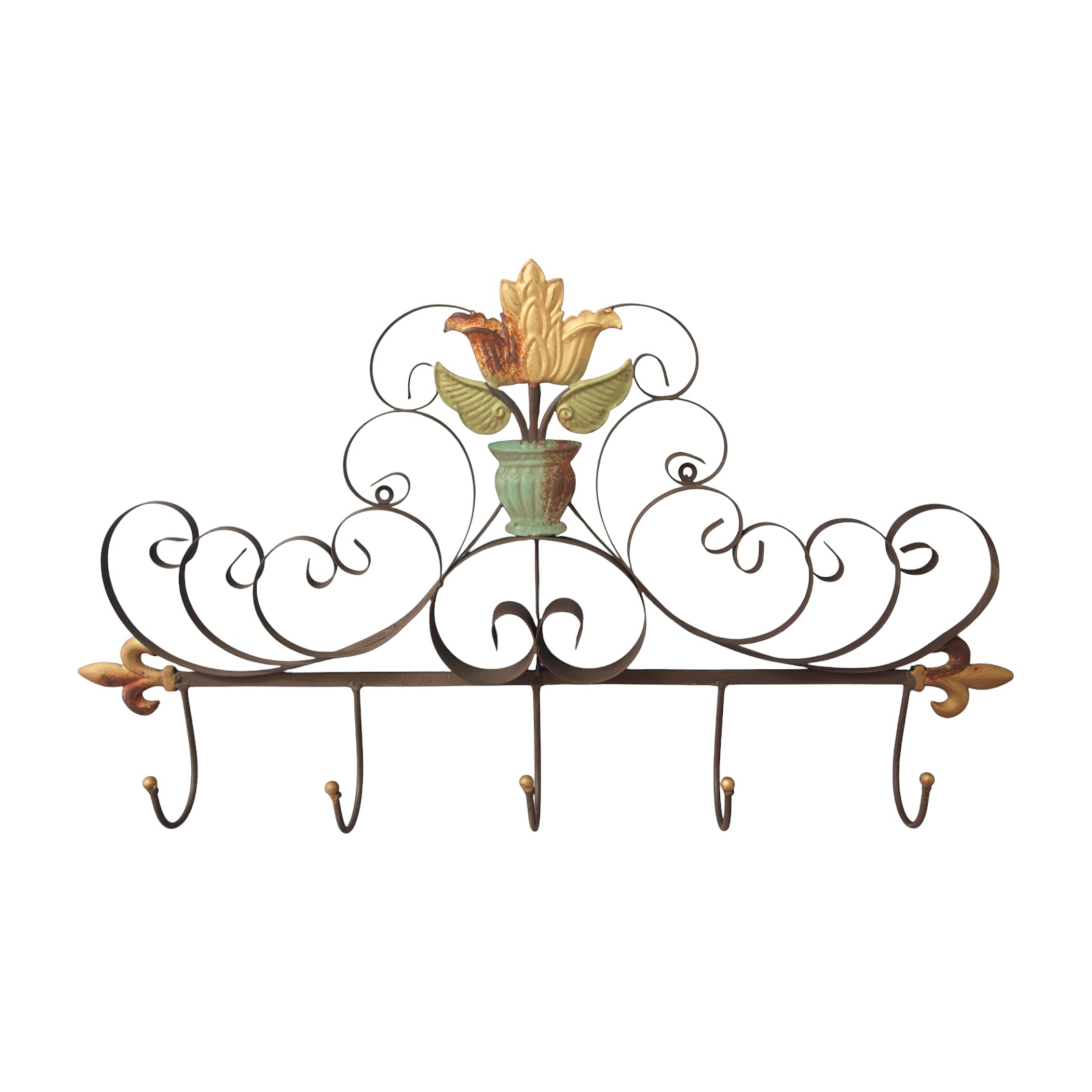 Darstellung von RP Wandornament mit 5 Haken