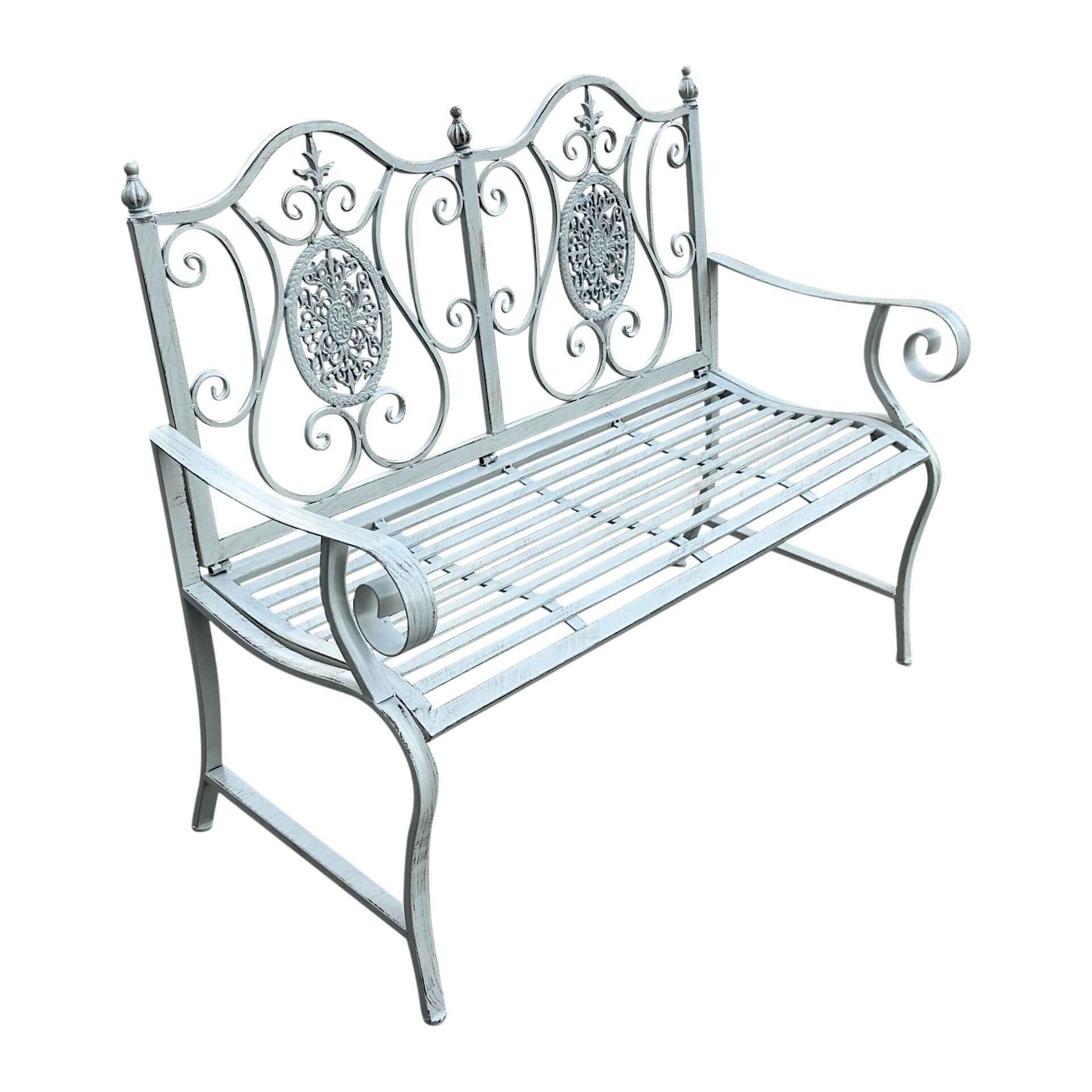 Darstellung von Bank creme klappbar