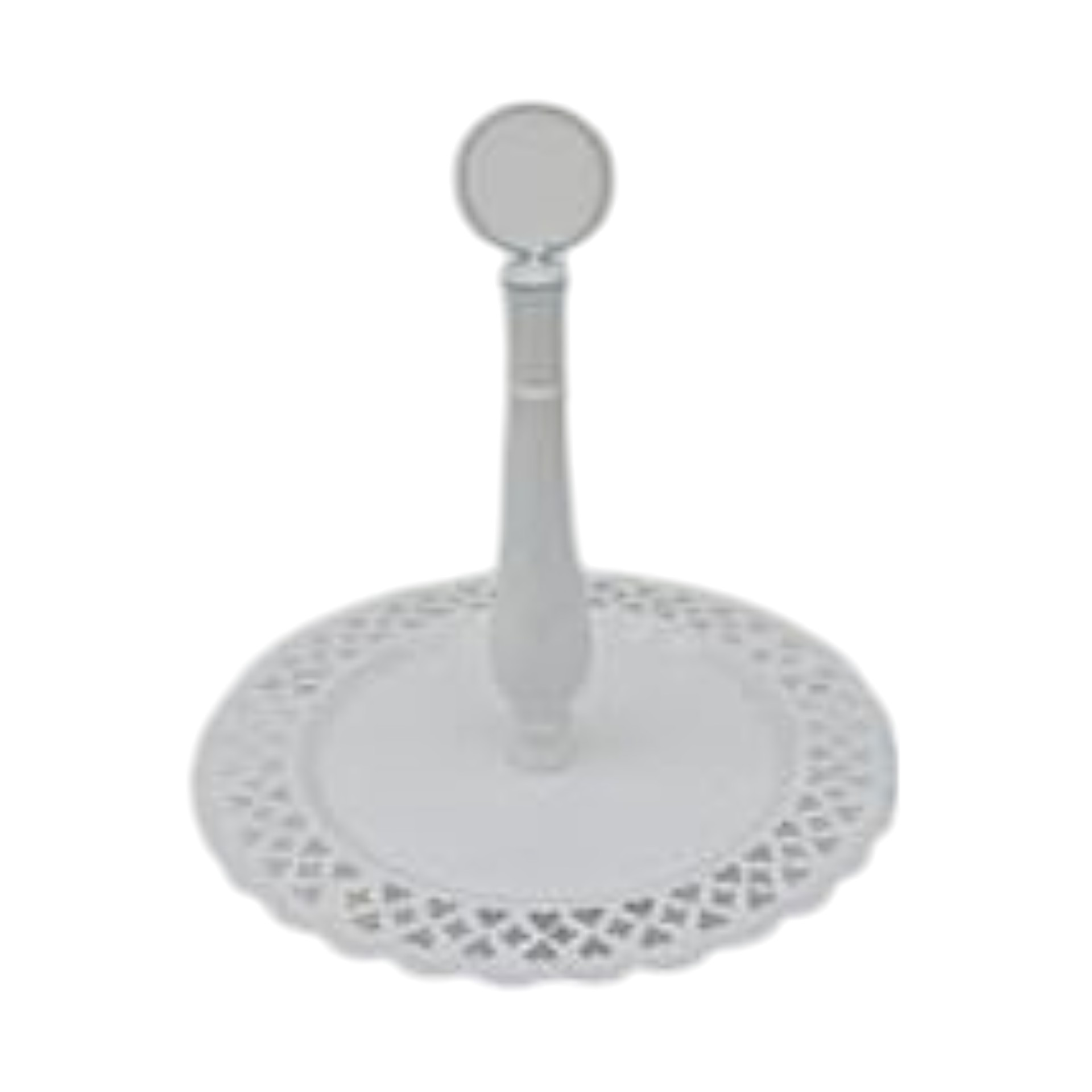 Darstellung von RP Etagere WEISS auf Fuss mit Griff