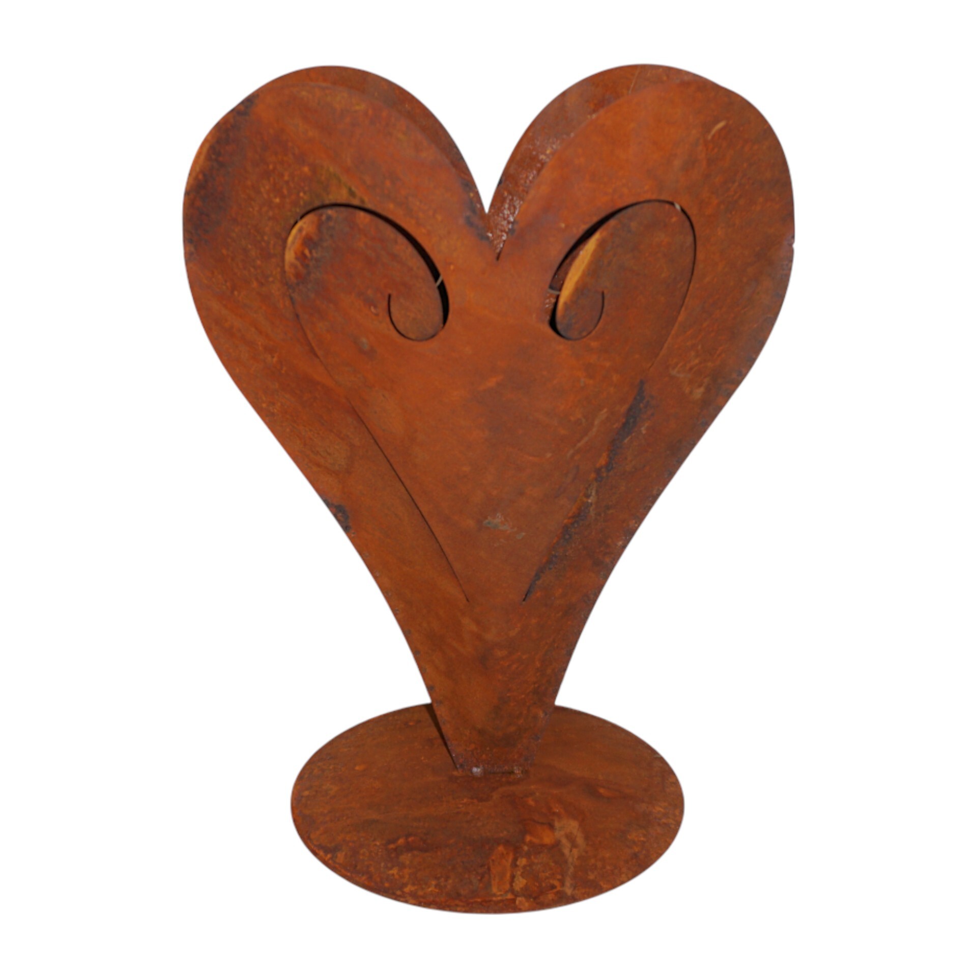 Darstellung von Pflanzherz offen Schnecke gross