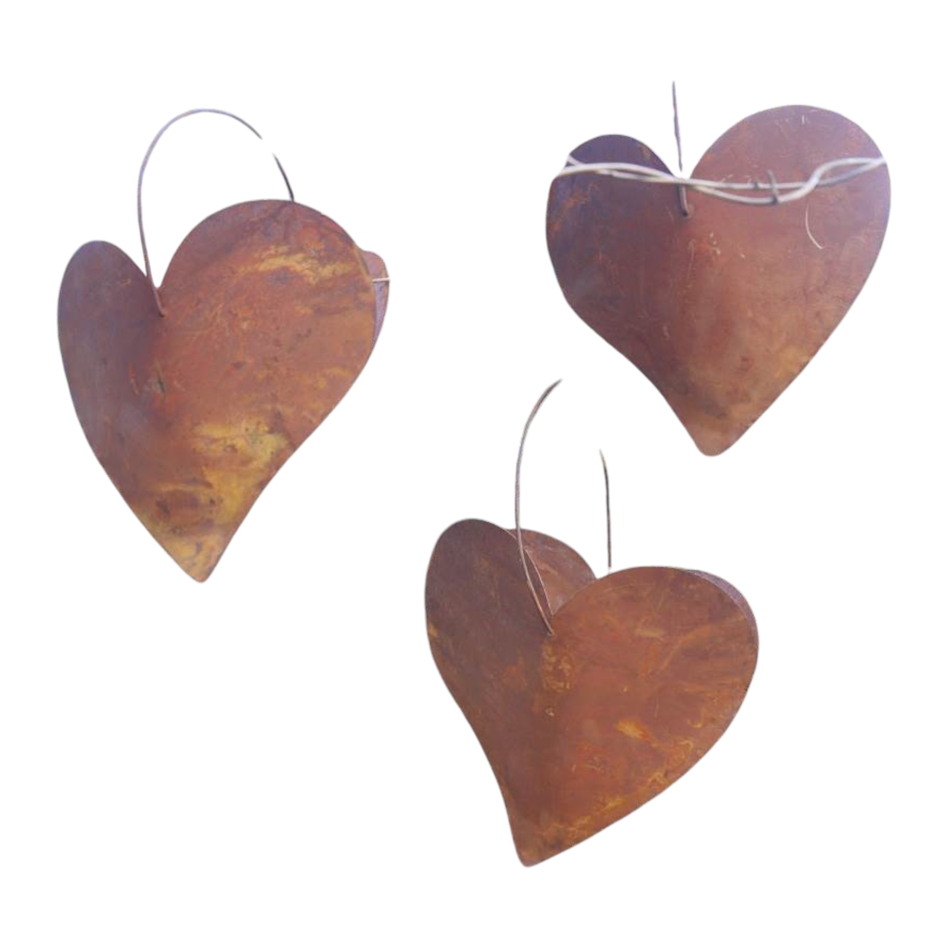 Darstellung von Herz zum Hängen gross mit Henkel, 35x35 cm