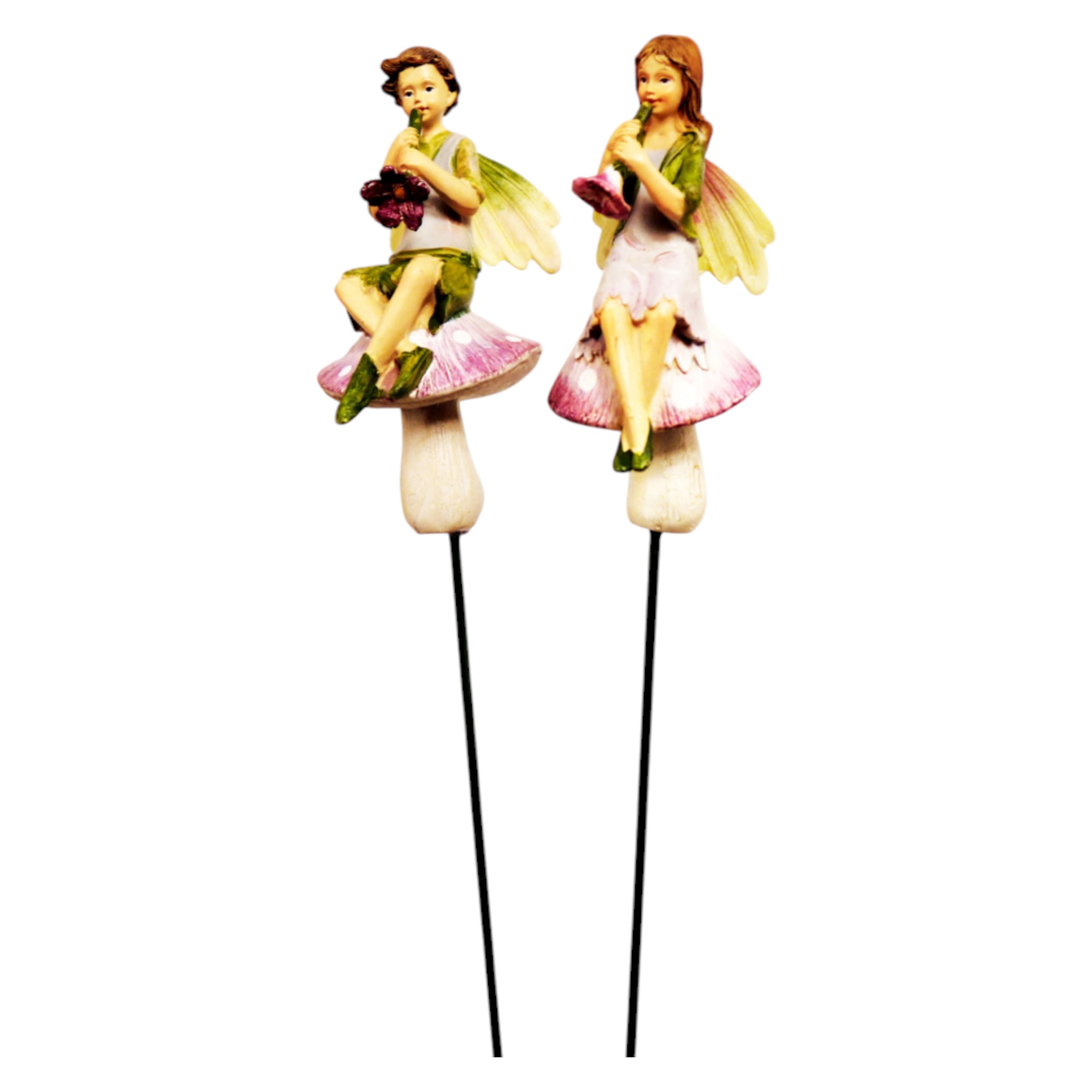 Darstellung von RP Pärchen 2tlg. musizierend a. Stab