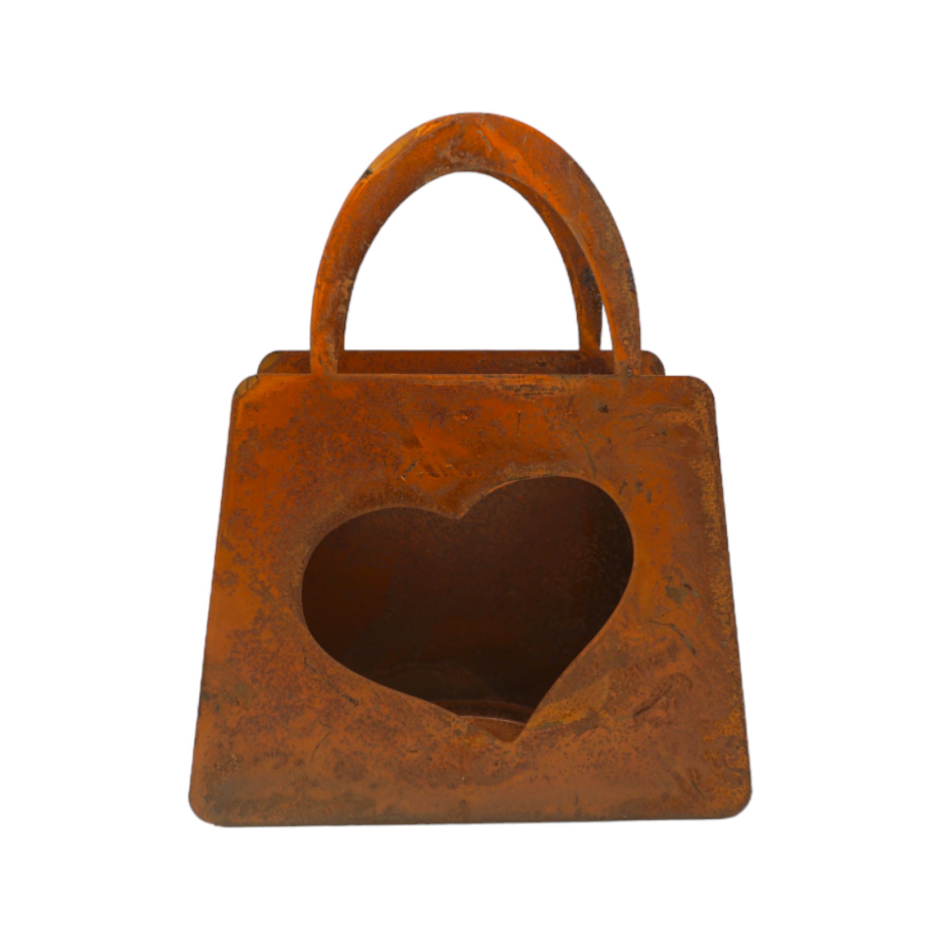 Darstellung von Rustikale Tasche mit Herz gross