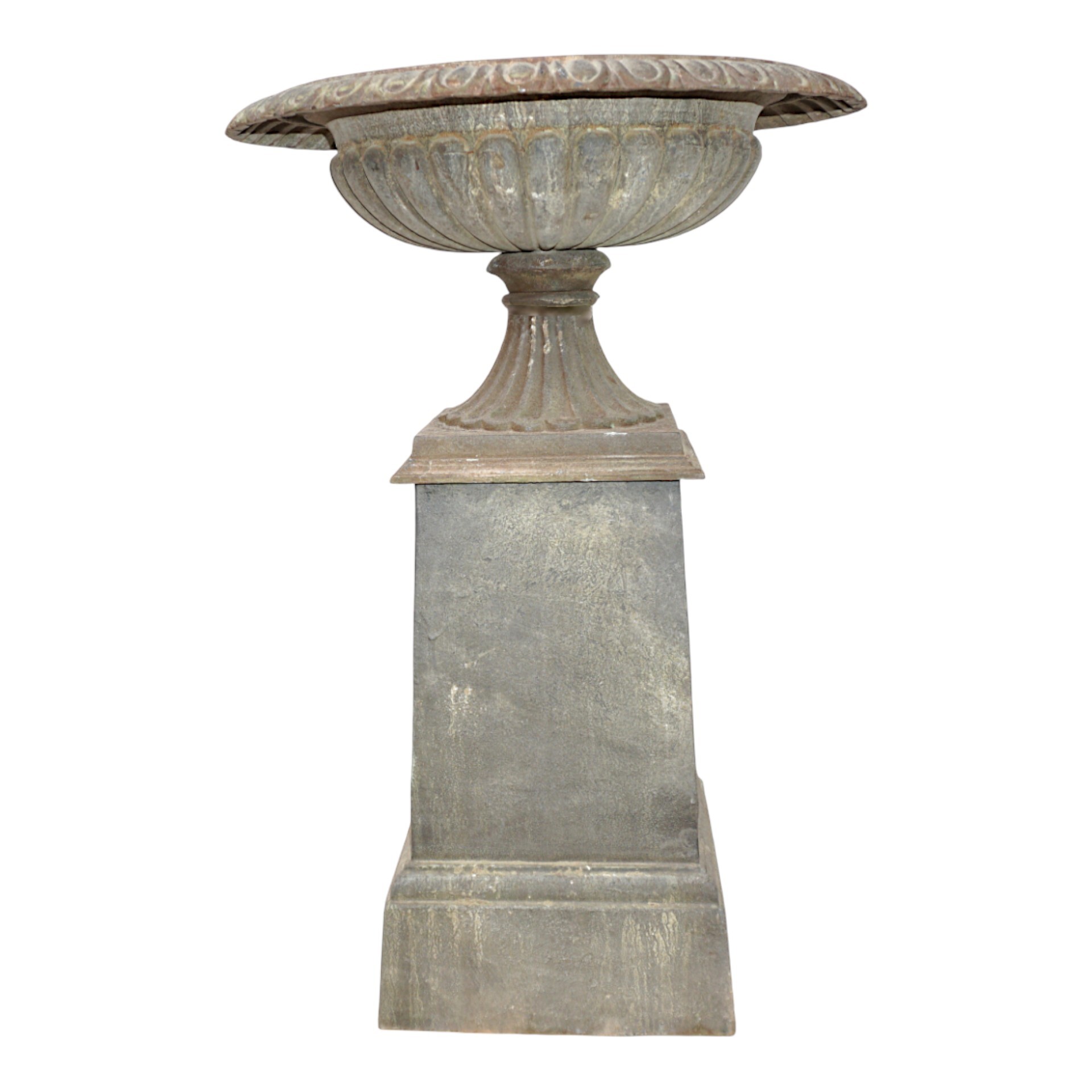 Darstellung von runder Topf inkl. Sockel 52x78 cm