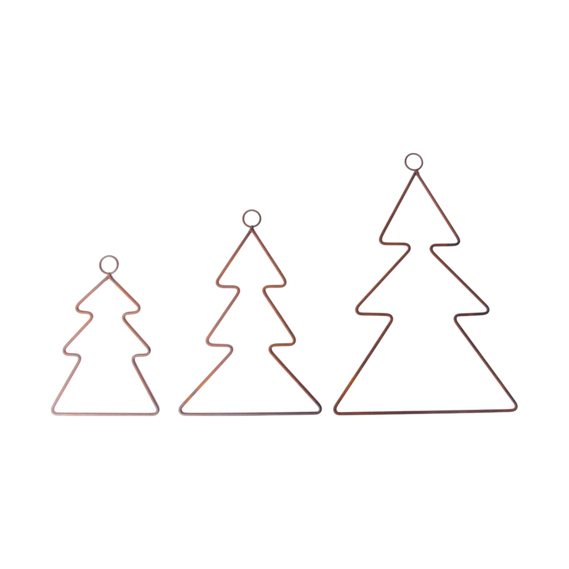 Darstellung von Drahtbaum mittel zum Hängen