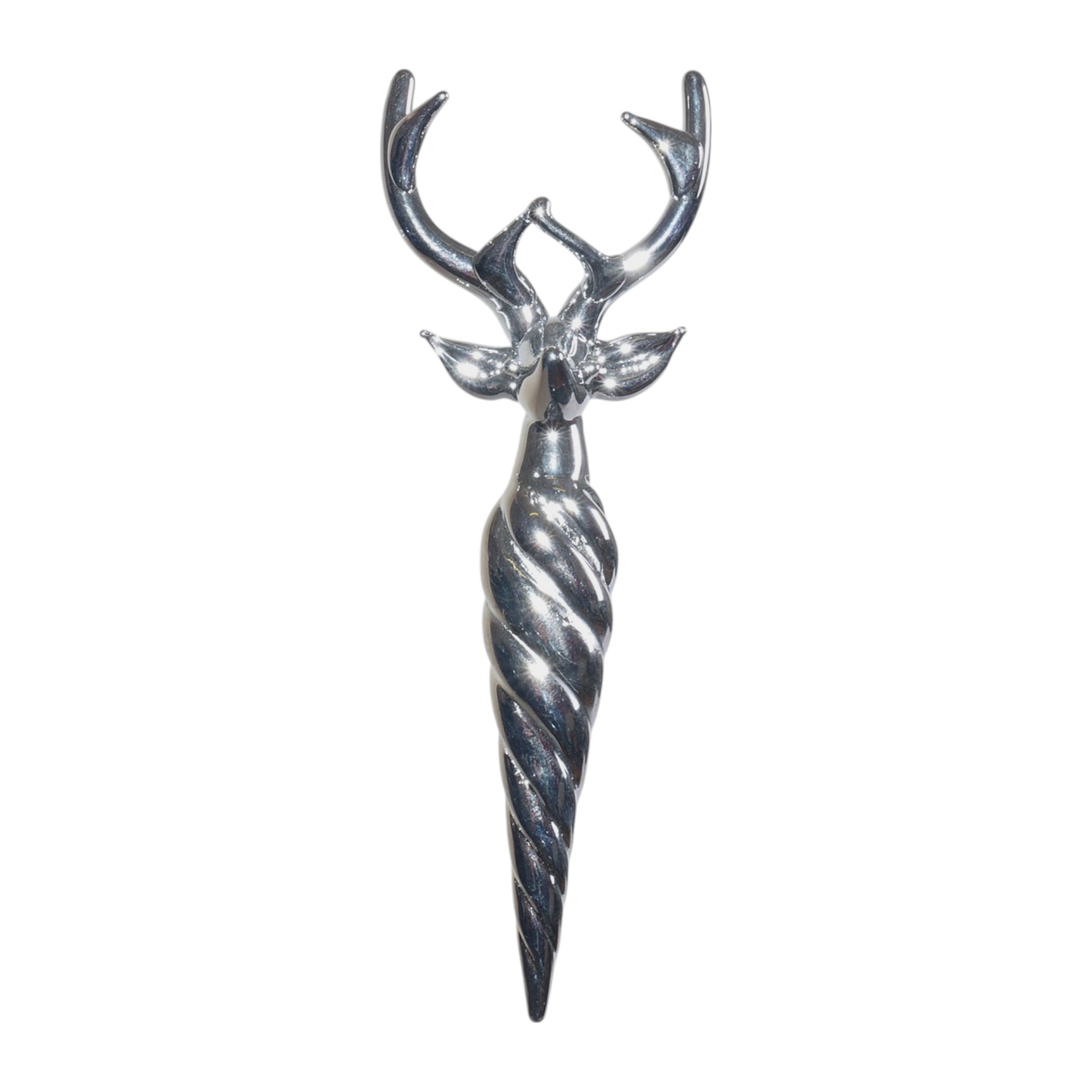 Darstellung von RP Hirschkopf silber a. Pegel 11 cm