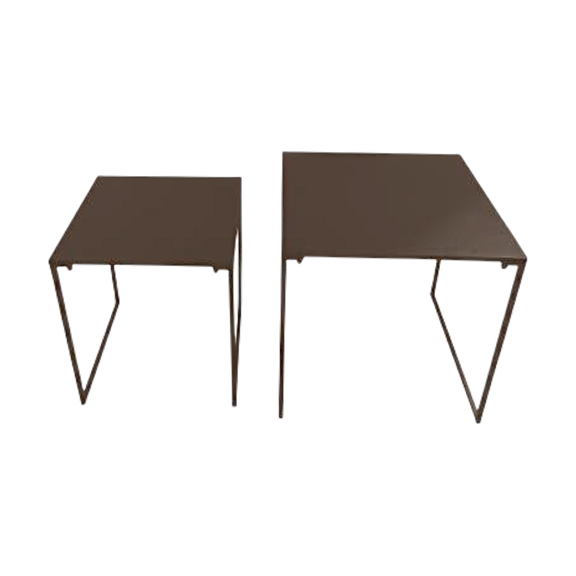 Darstellung von Beistelltischset 2tlg. eckig