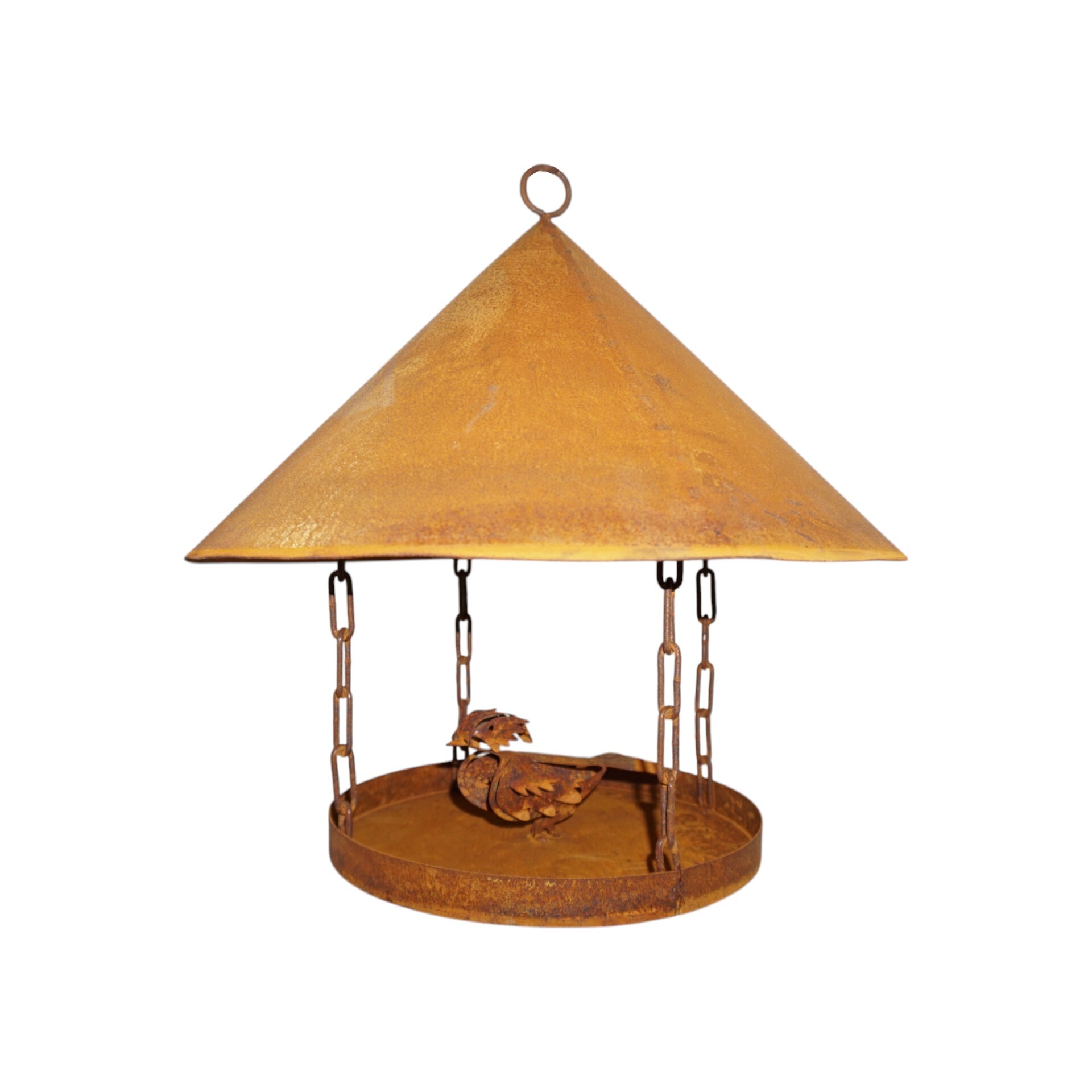 Darstellung von Vogelhaus mit 3D Vogel z. Hängen