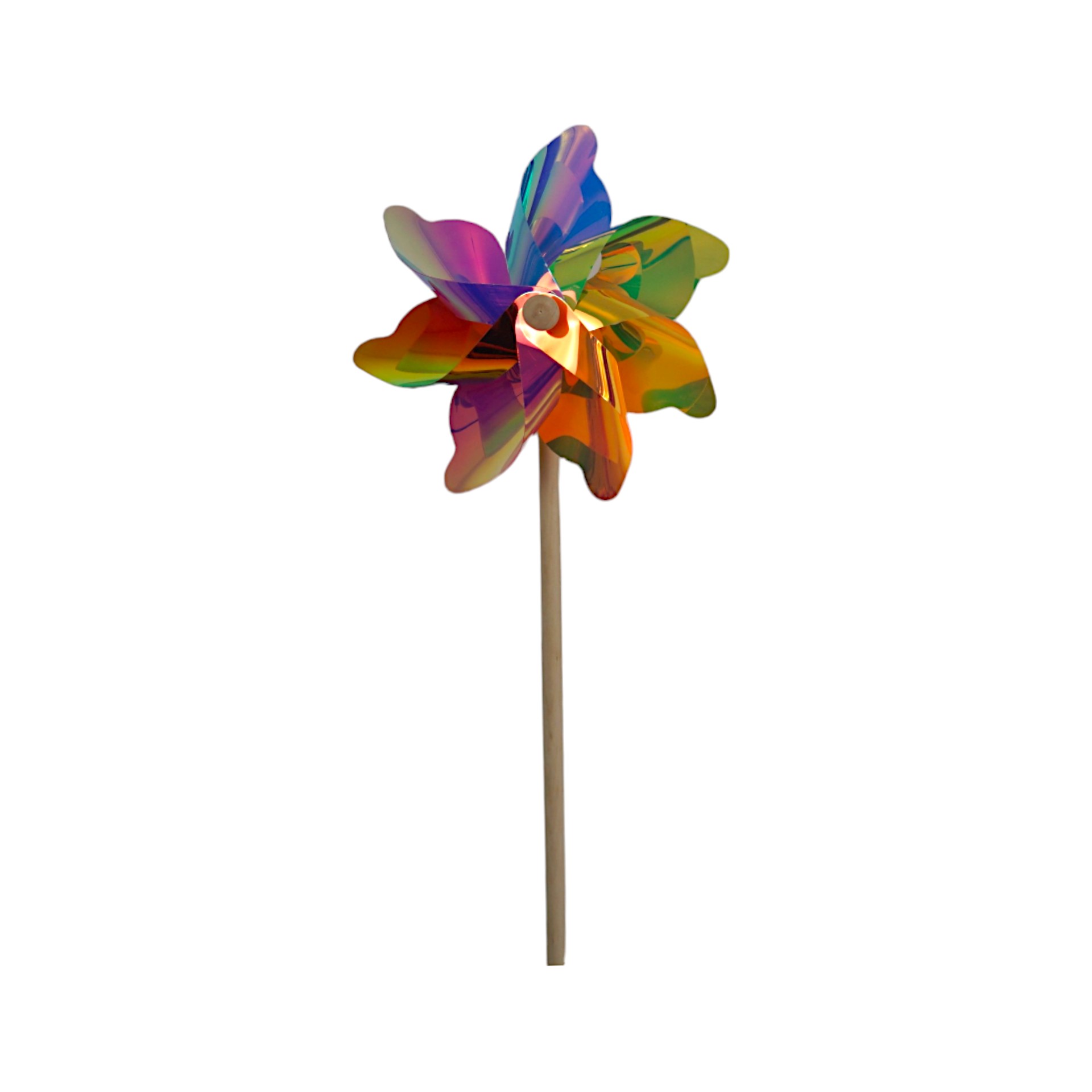 Darstellung von Holographig Propeller a. Holzstab, gross