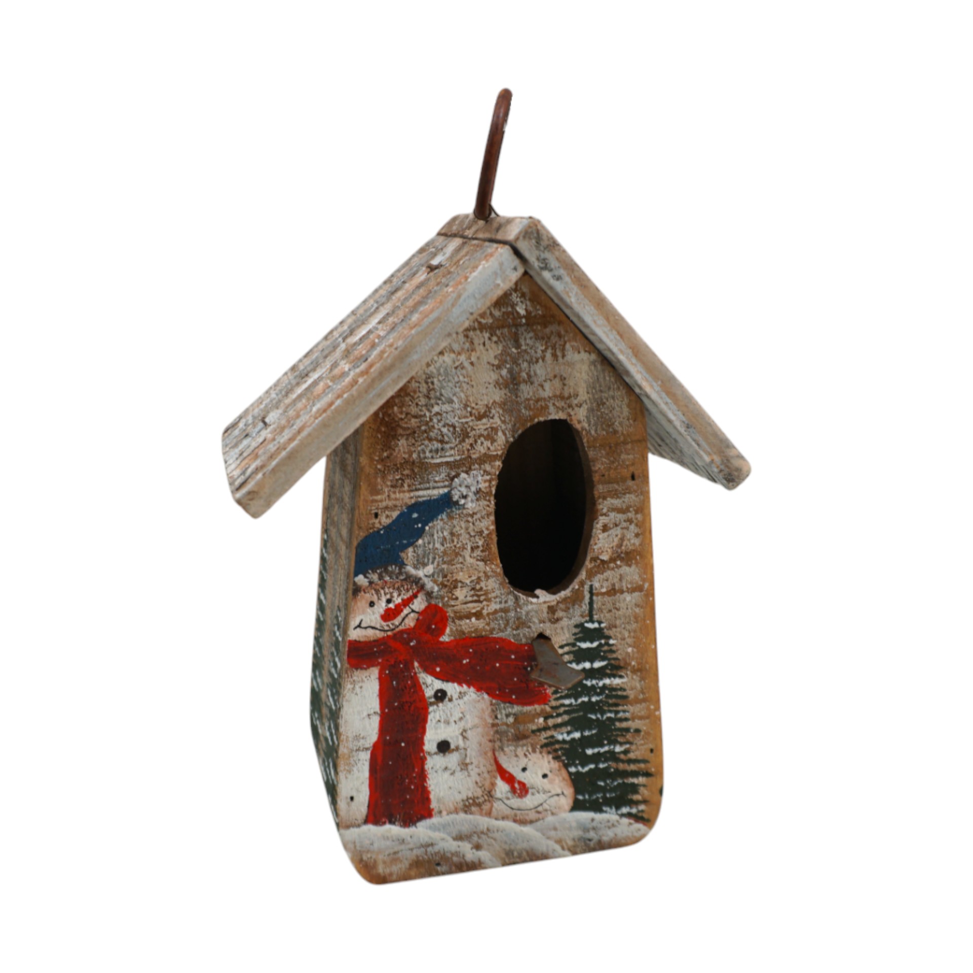 Darstellung von RP Vogelhaus Holz mit Bemalung