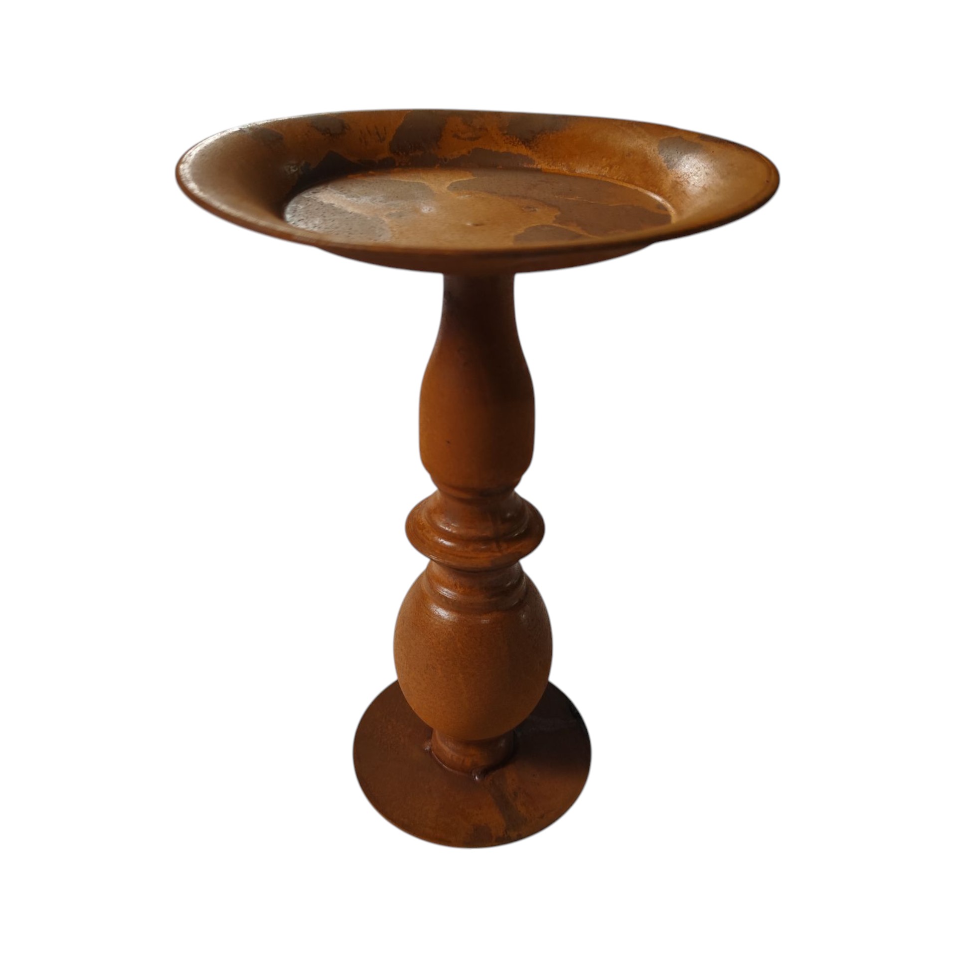 Darstellung von Kerzenh. a. Sockel rost gross