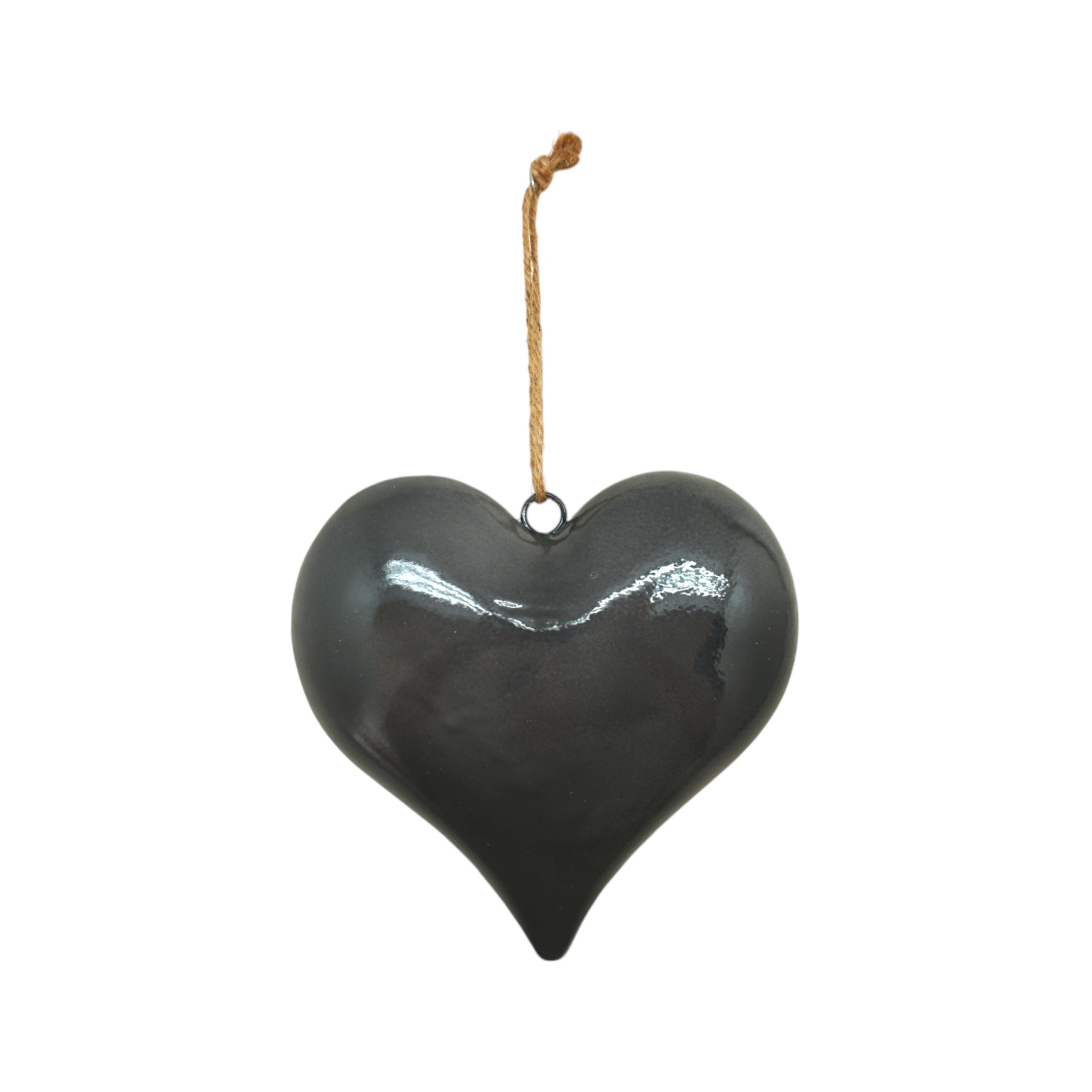 Darstellung von Graues Herz z. Hängen voll mittel