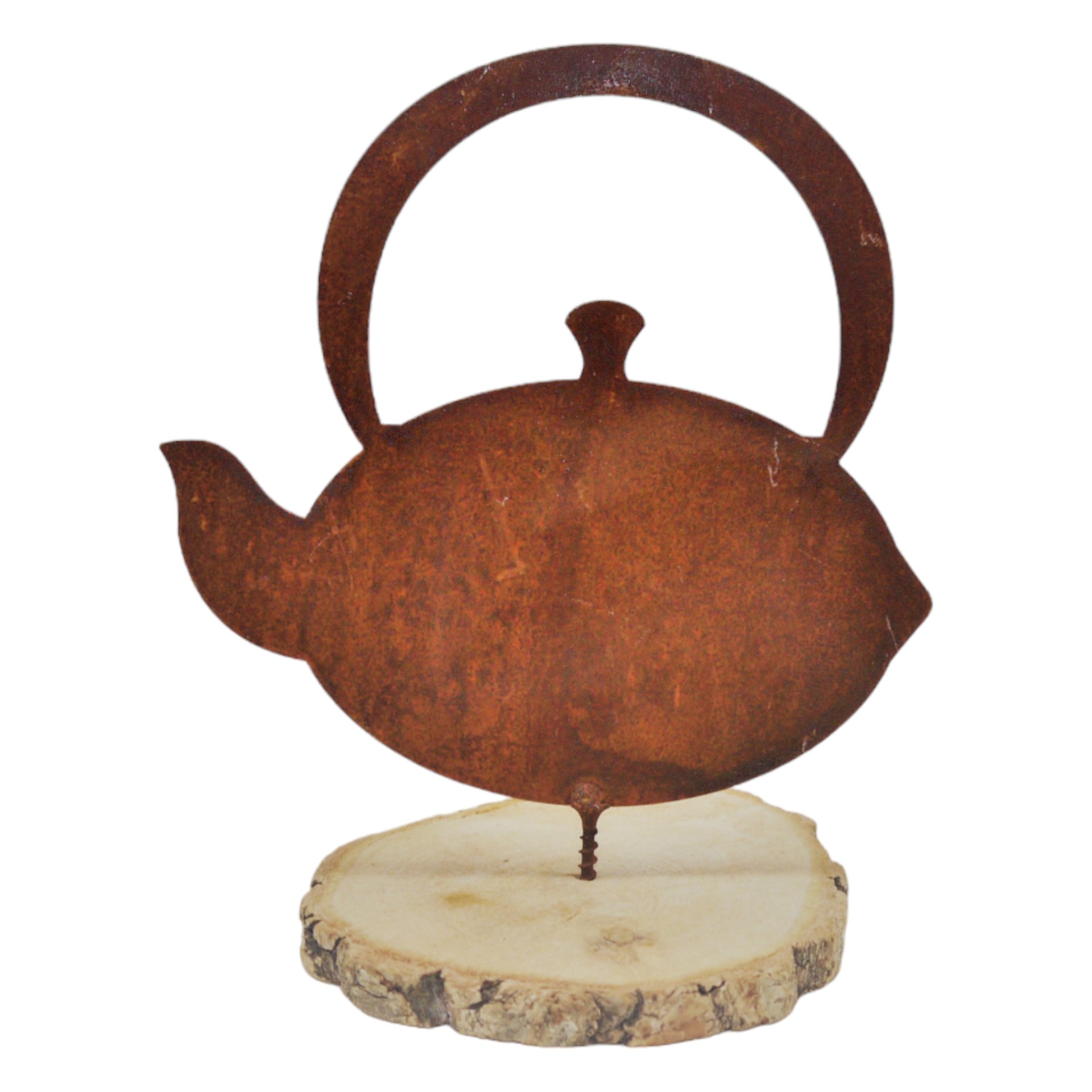 Darstellung von Teekanne mit Dorn Rost