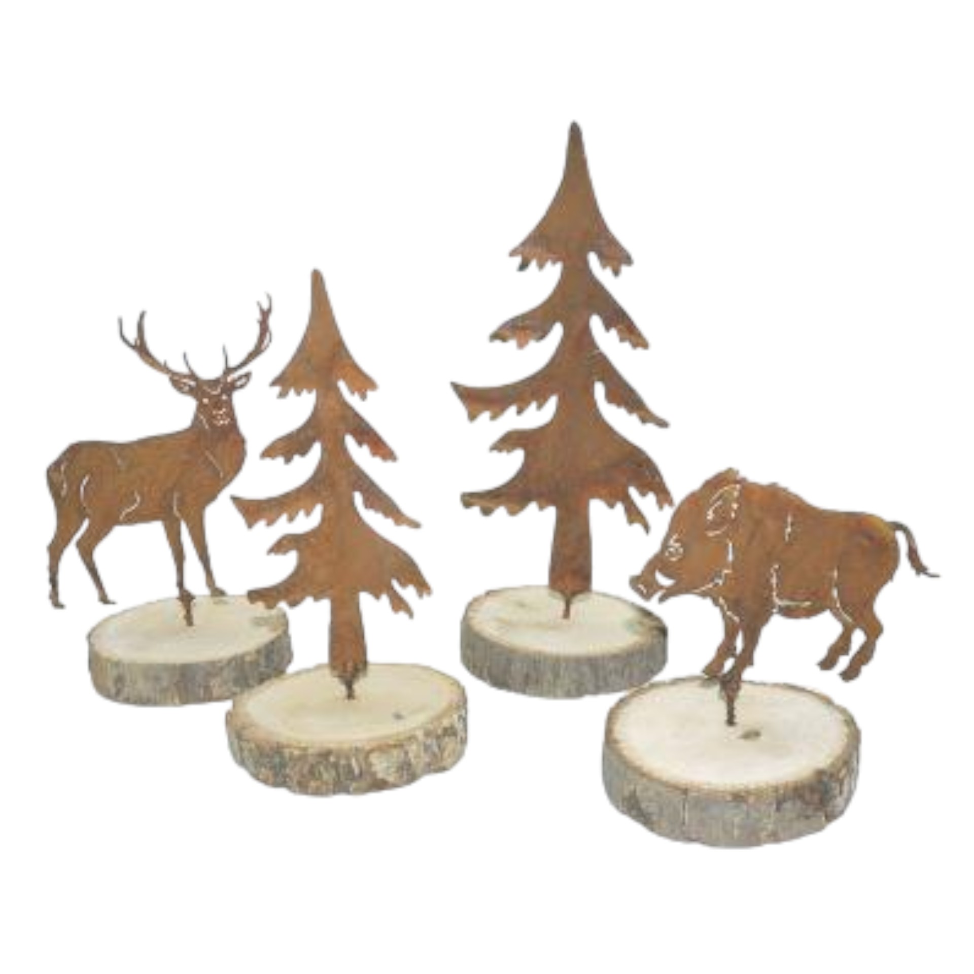 Darstellung von Wildsau klein mit Schraube,12x13/15,5 cm