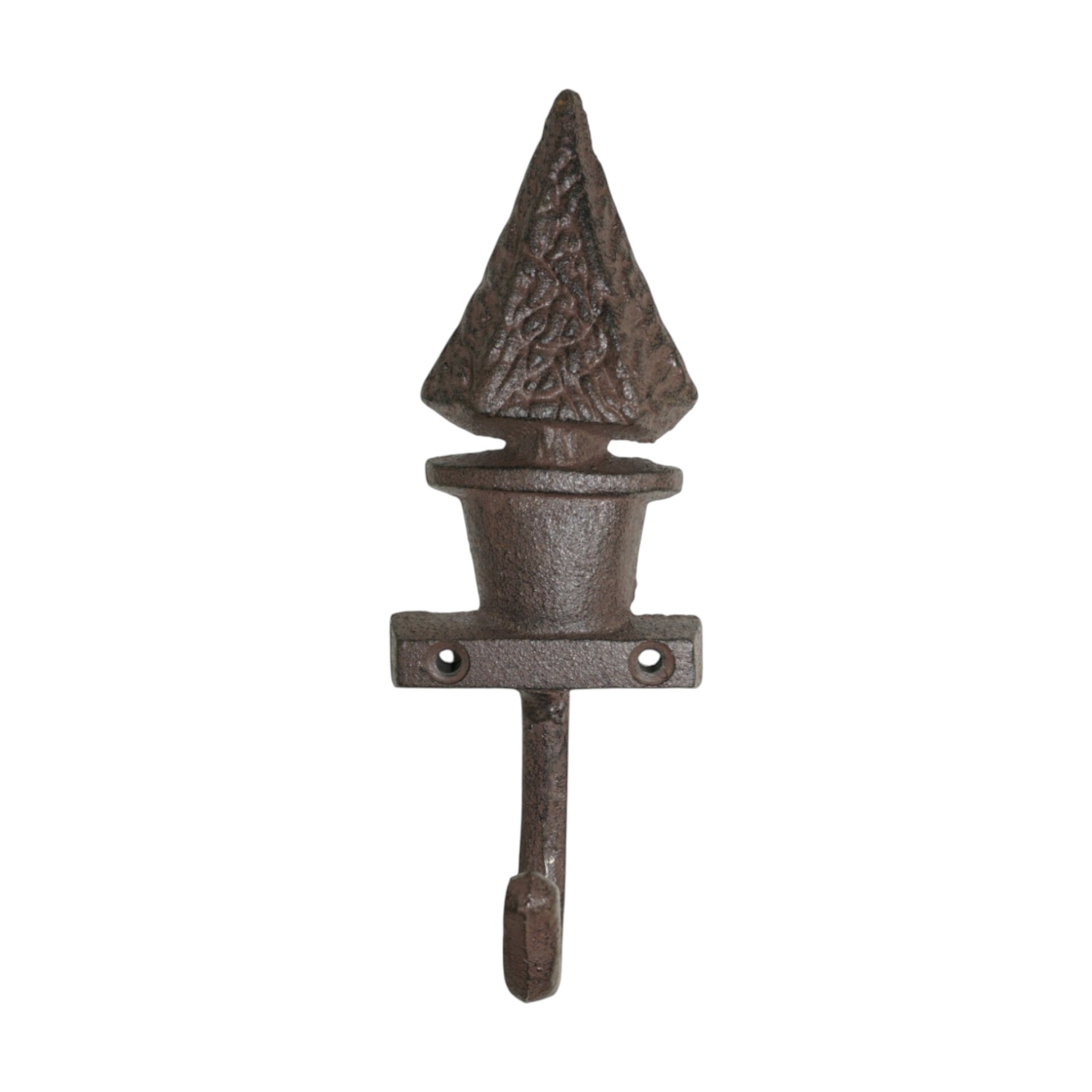 Darstellung von Haken einfach Buchspyramide