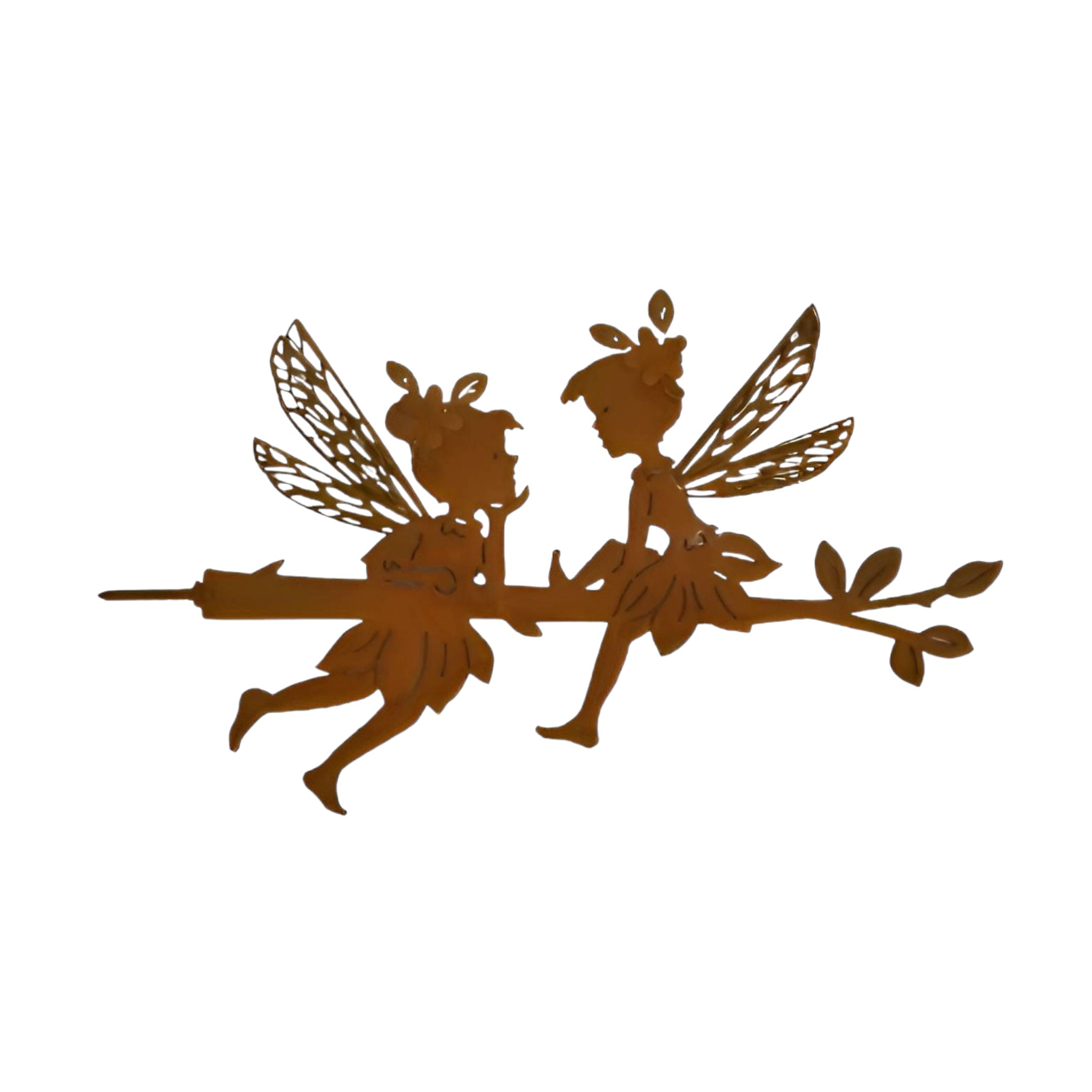 Darstellung von Elfen auf Ast zum reindrehen