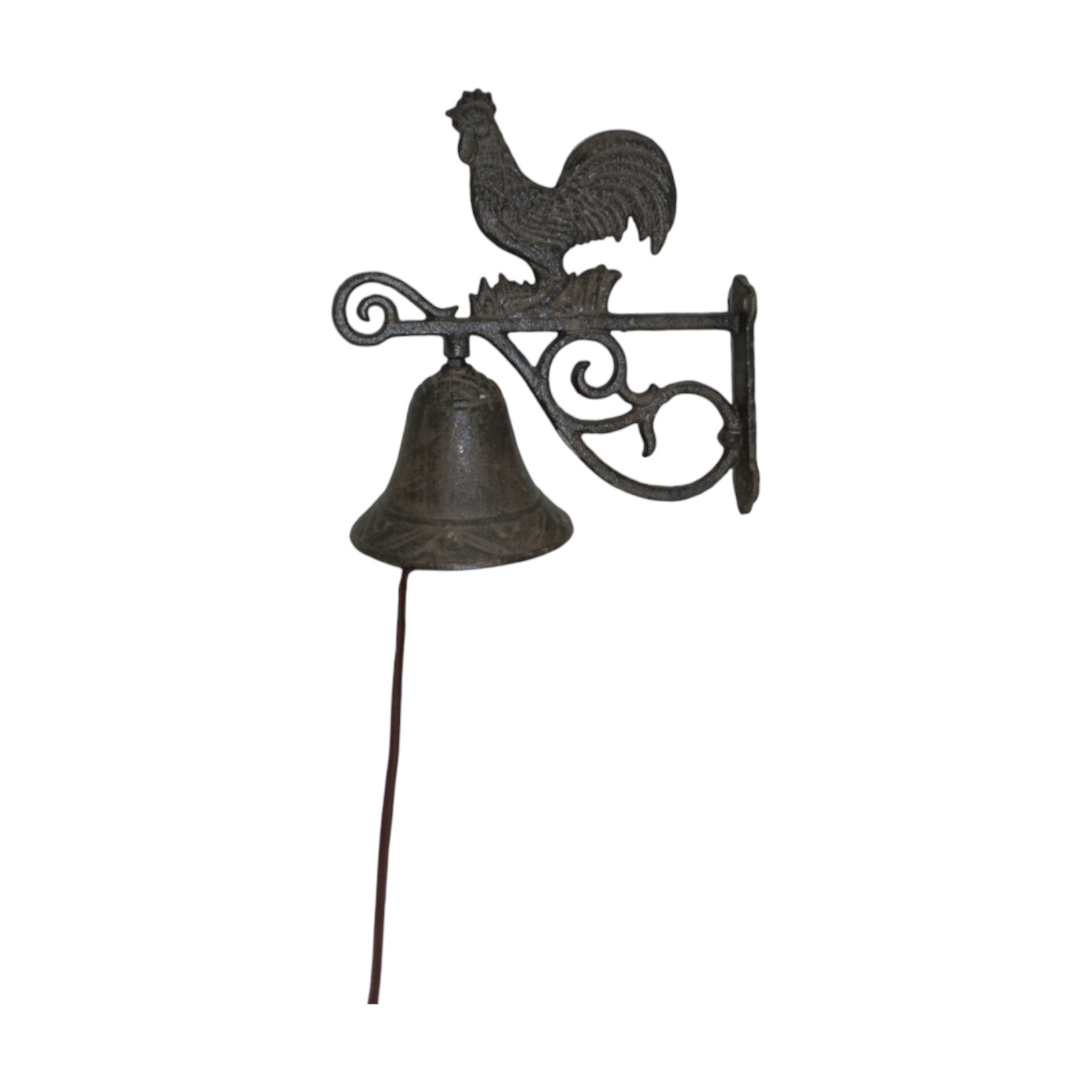 Darstellung von Türglocke Hahn, braun