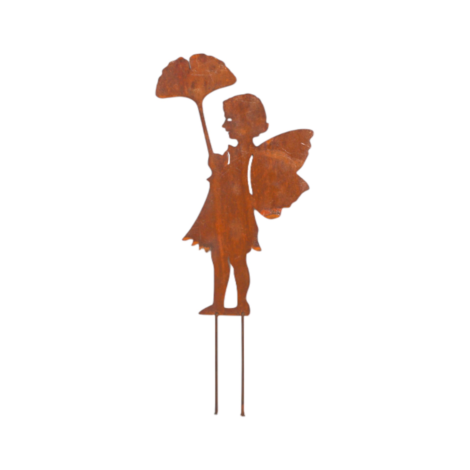 Darstellung von Elfenmädchen klein Ginkgo 2 Stäbe