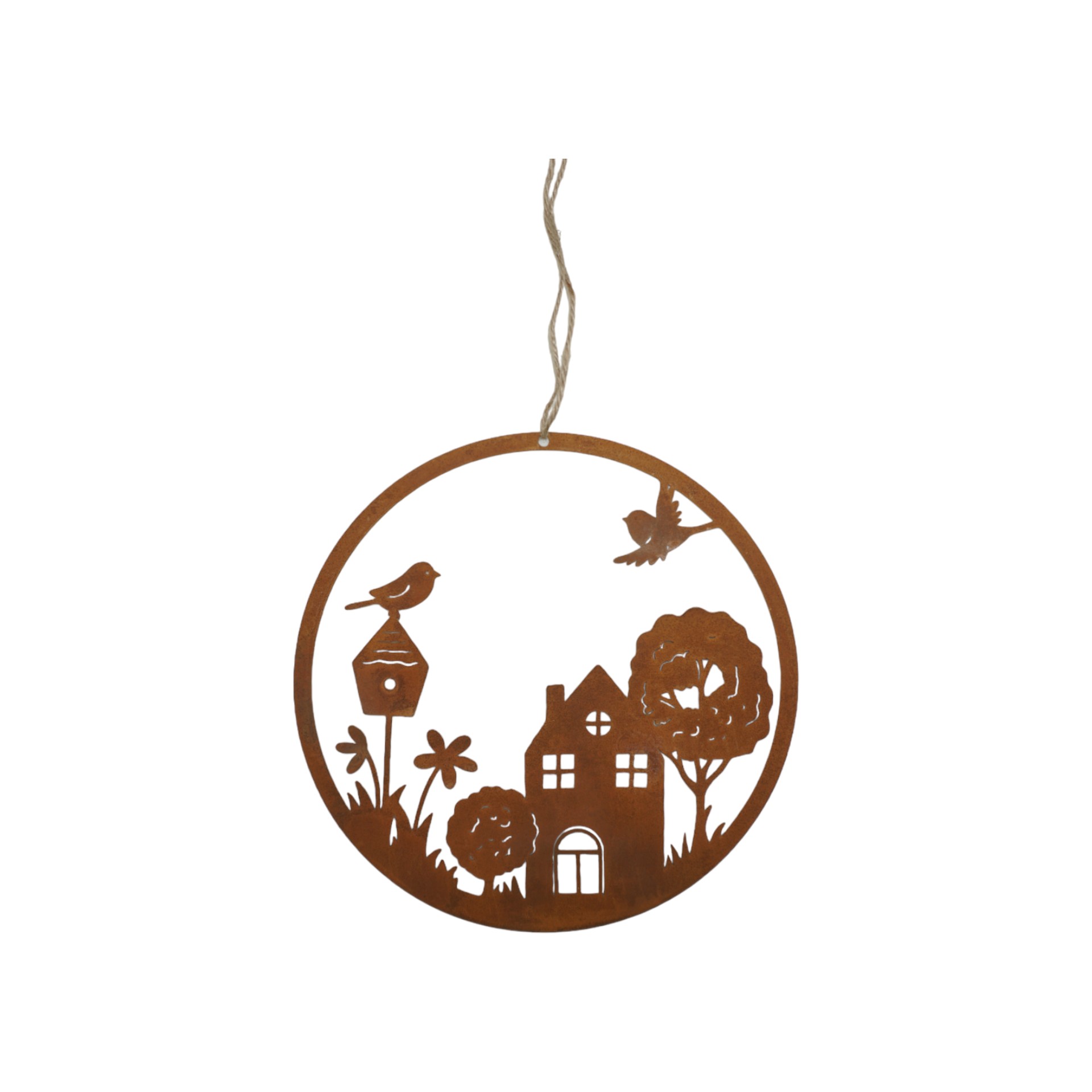 Darstellung von Kreis Hänger 2D m. Landschaftsmotiv gross