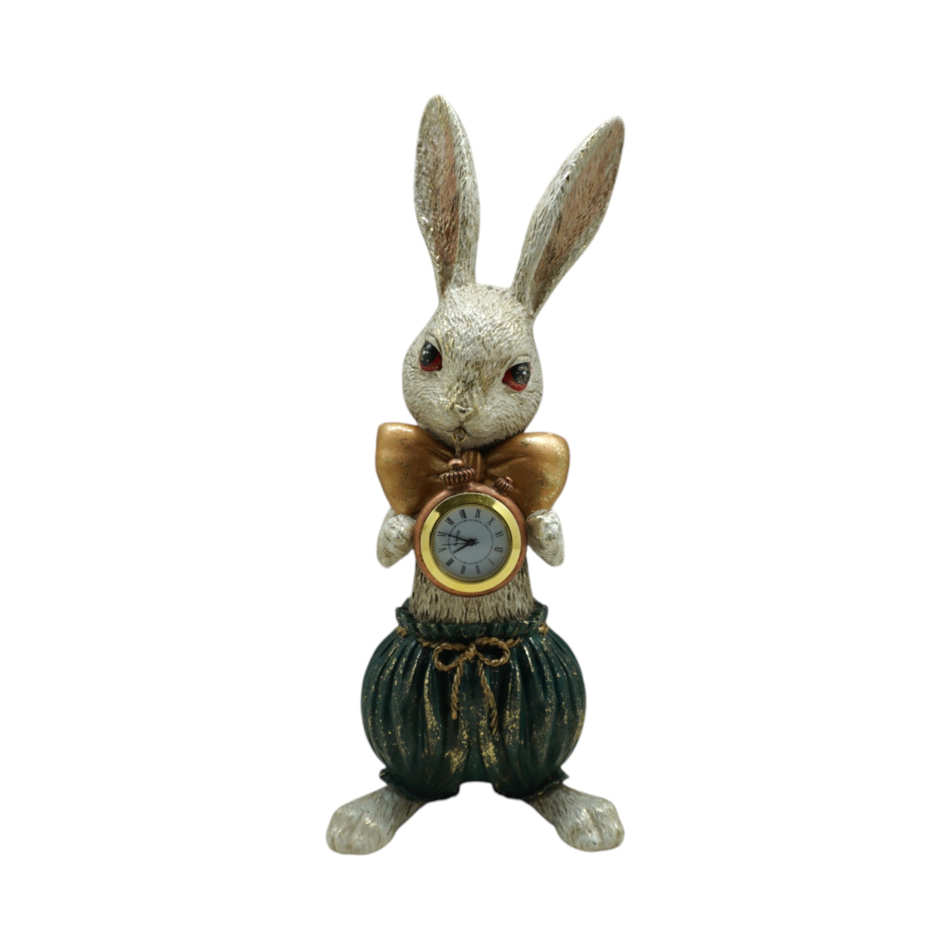 Darstellung von Häschen m.goldener Masche