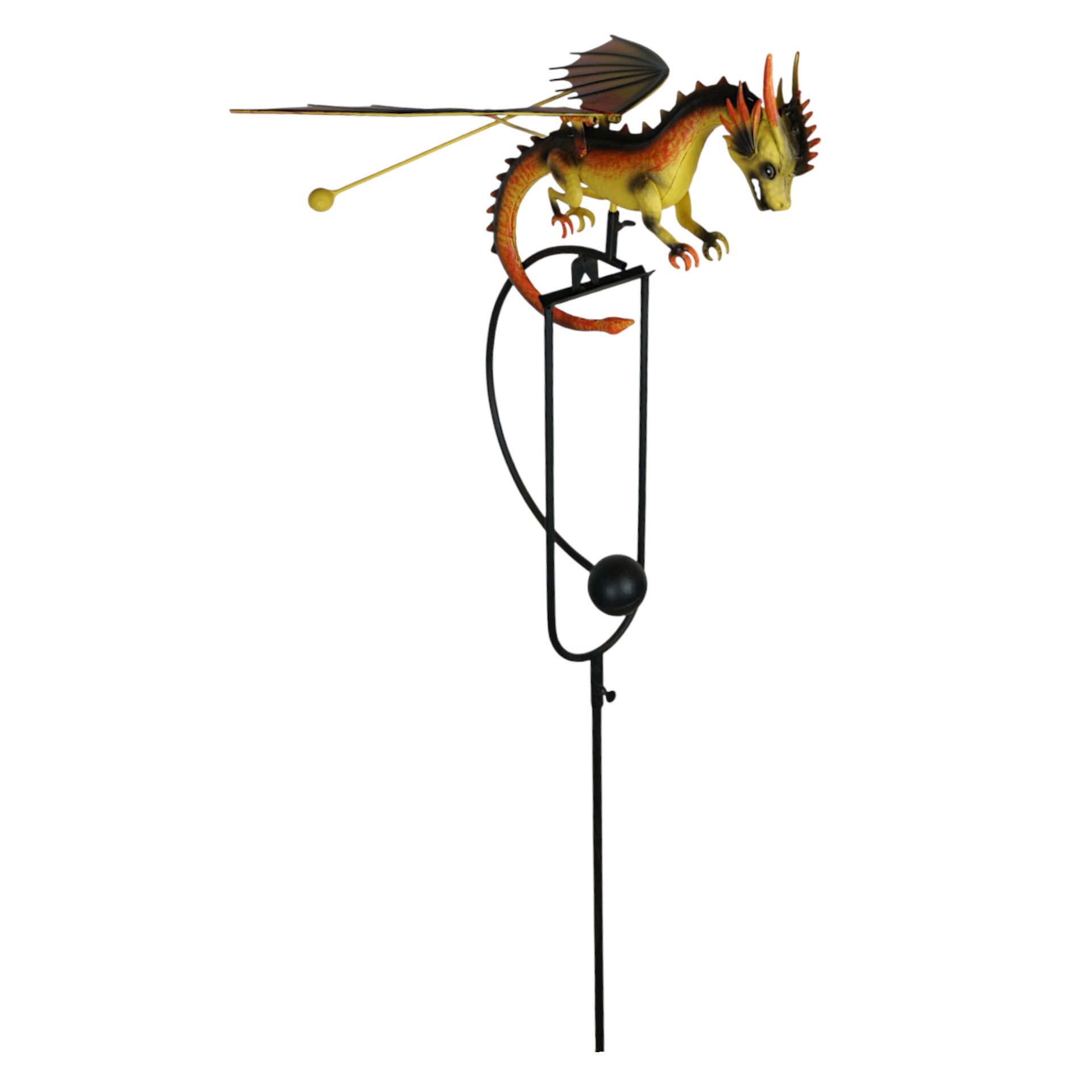 Darstellung von Wippdrache gelb Aurelia