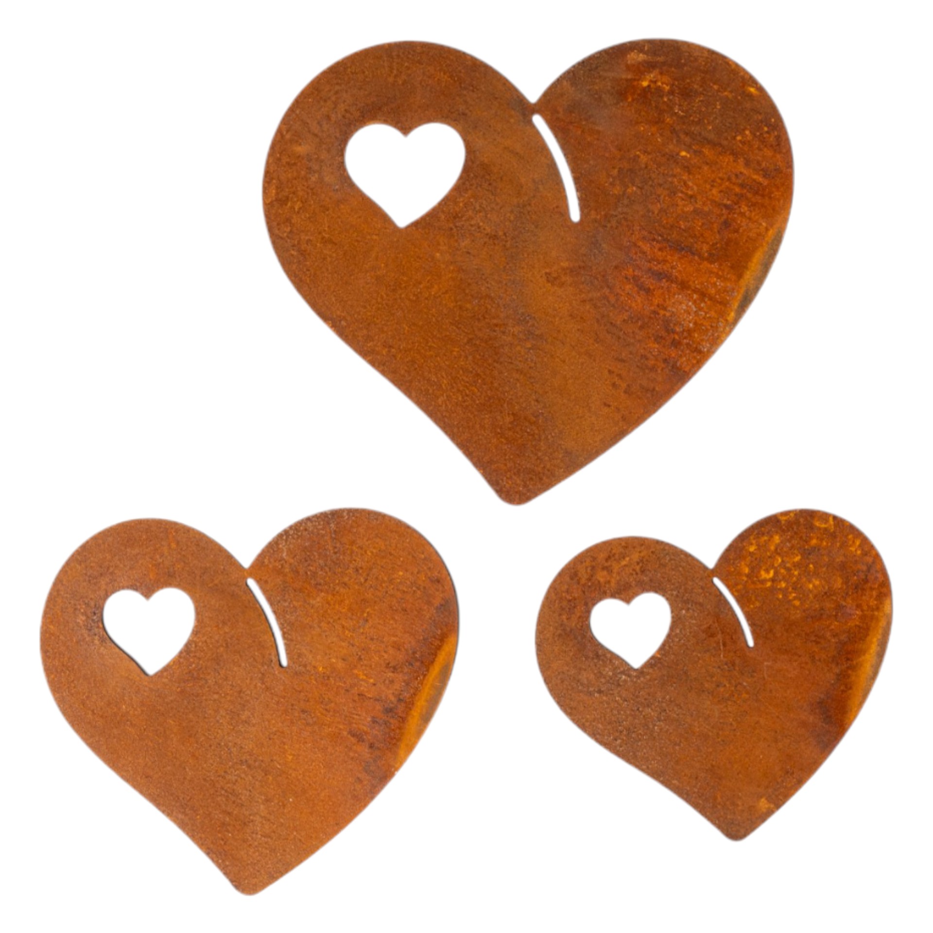 Darstellung von Herzenset 24-tlg. mit Miniherz zum Hängen