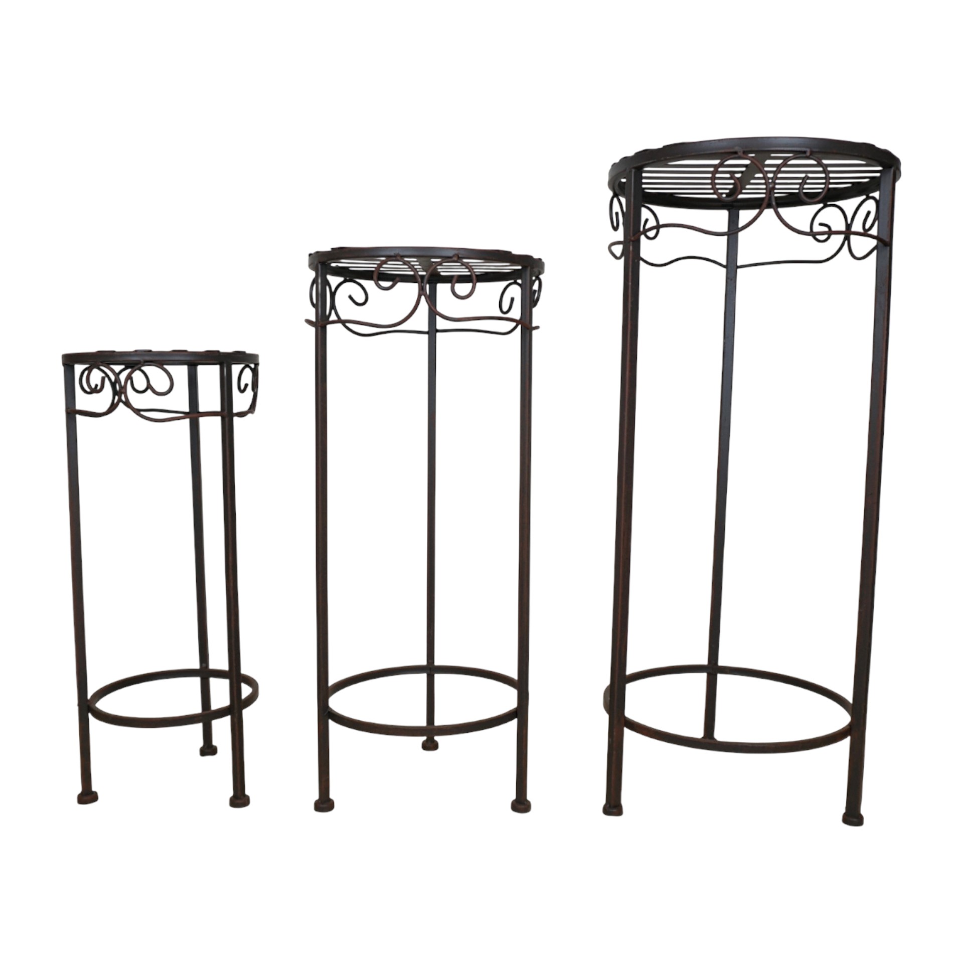 Darstellung von Beistelltische 3tlg. rund