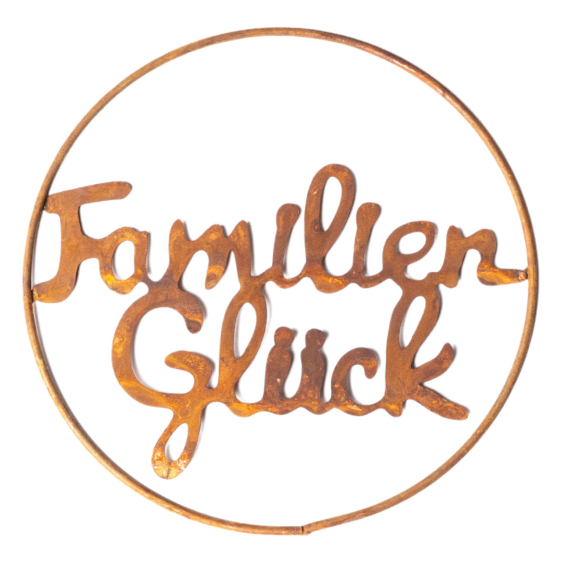 Darstellung von Hänger Drahtring klein Familienglück