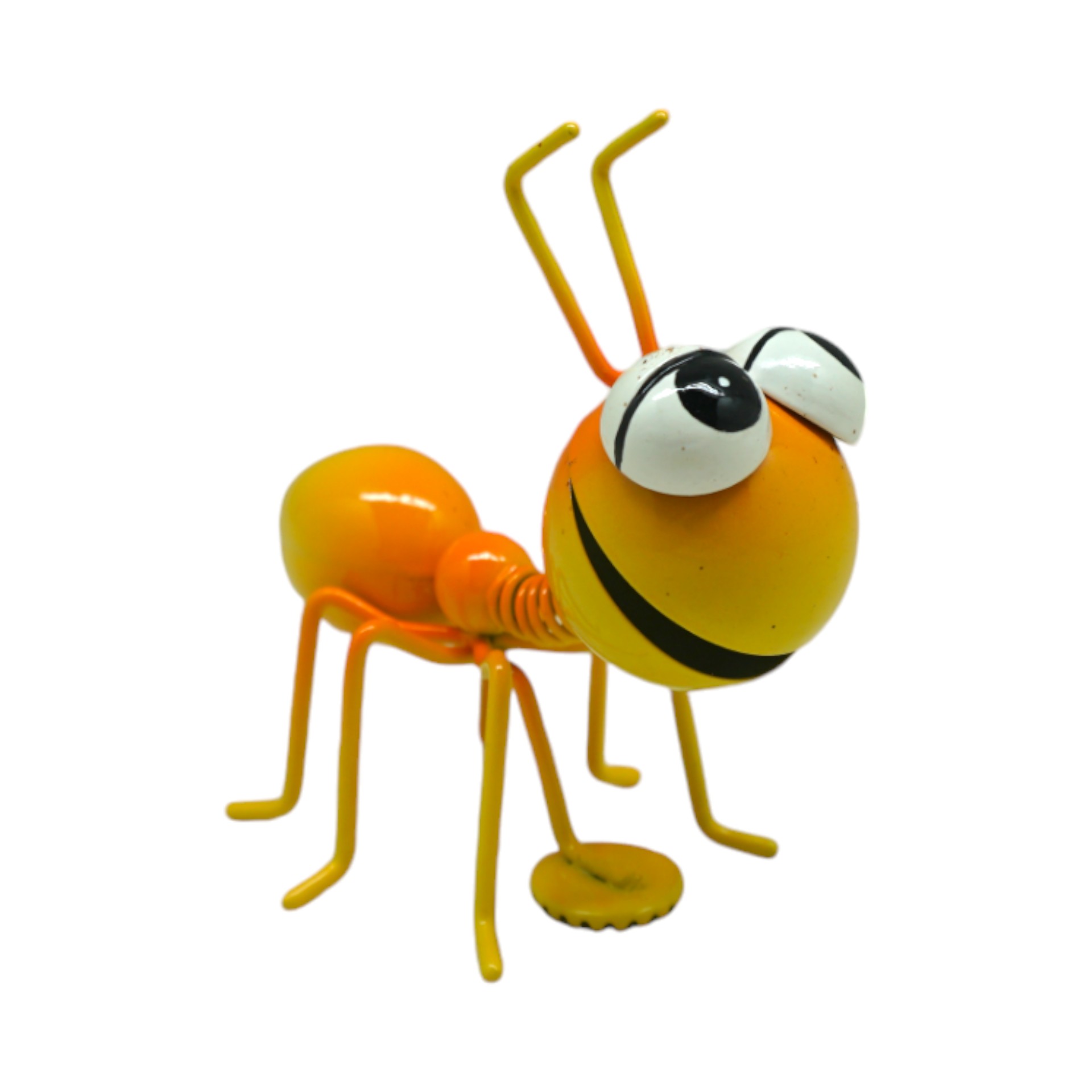 Darstellung von Ameise gelb/ orange mit Magnet