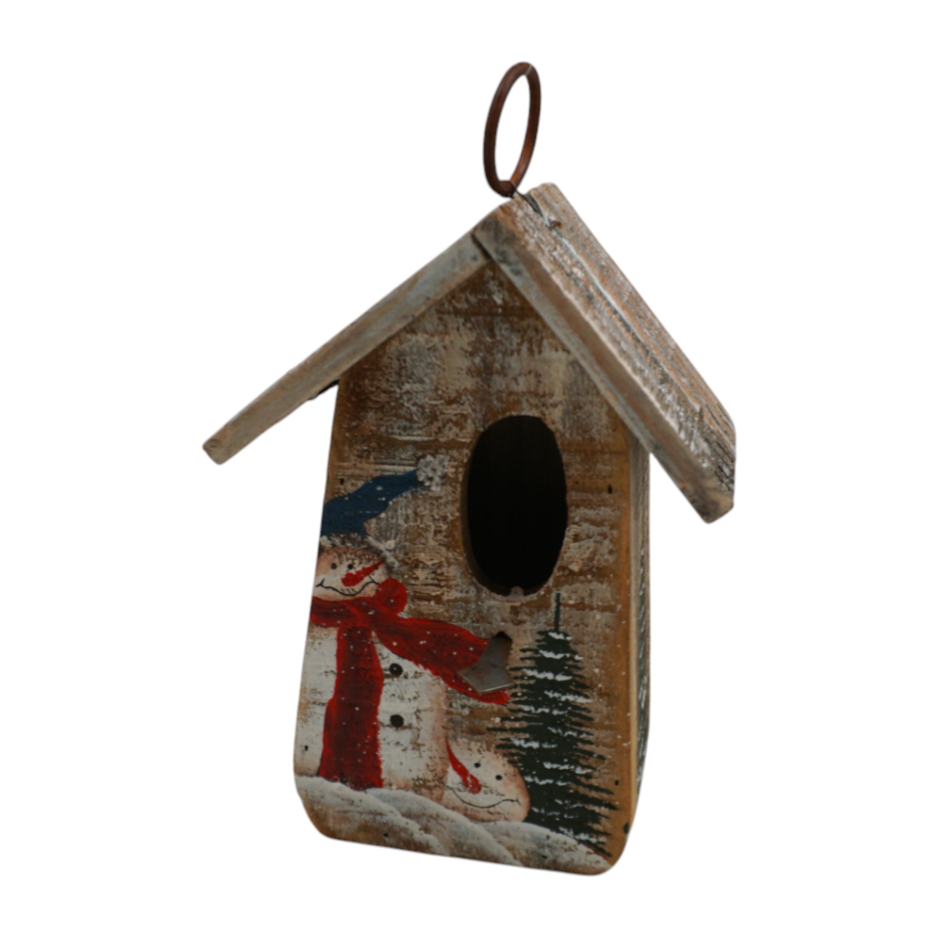 Darstellung von RP Vogelhaus Holz mit Bemalung