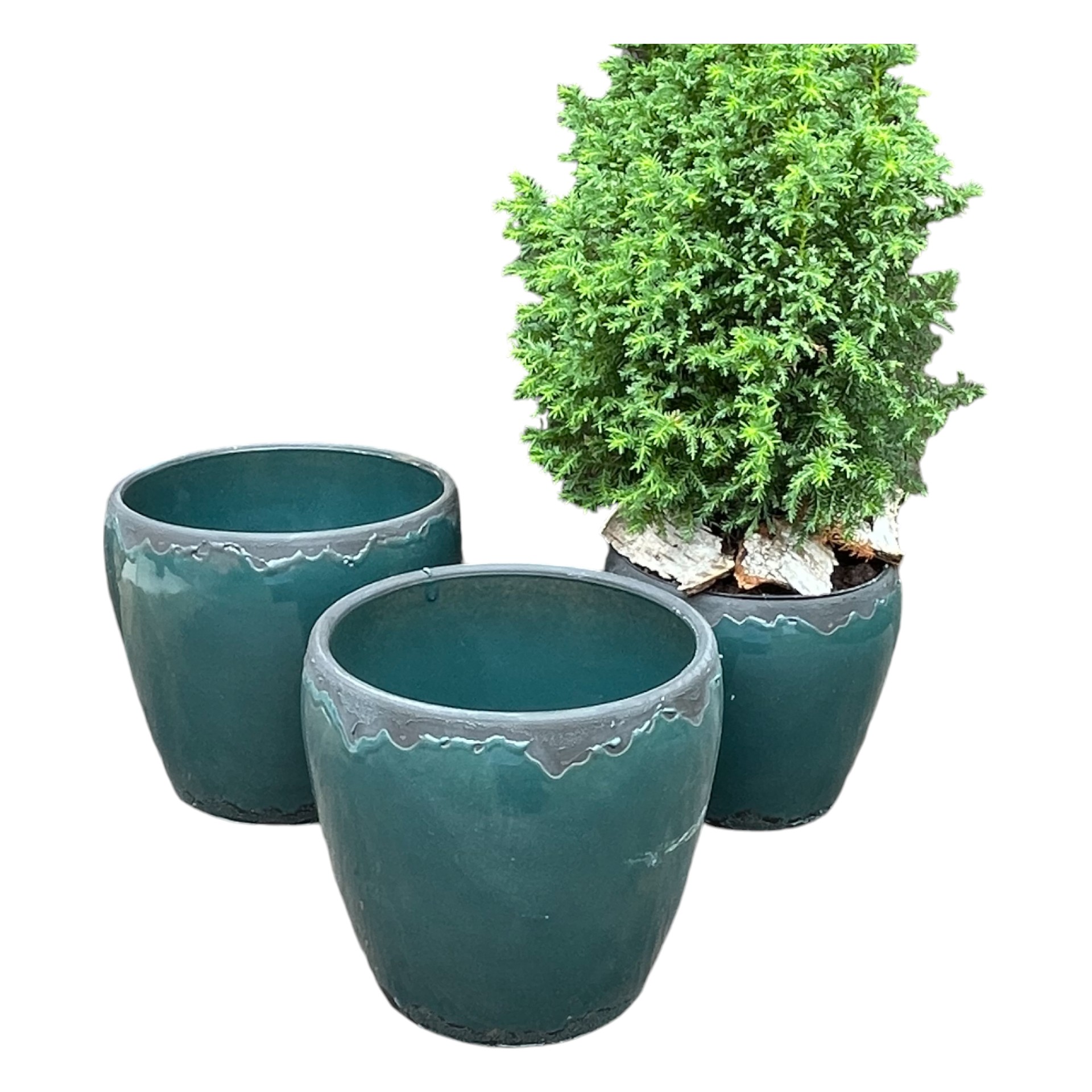 Darstellung von RP TONDA gross BLAU GRÜN 21 x 18,5 cm