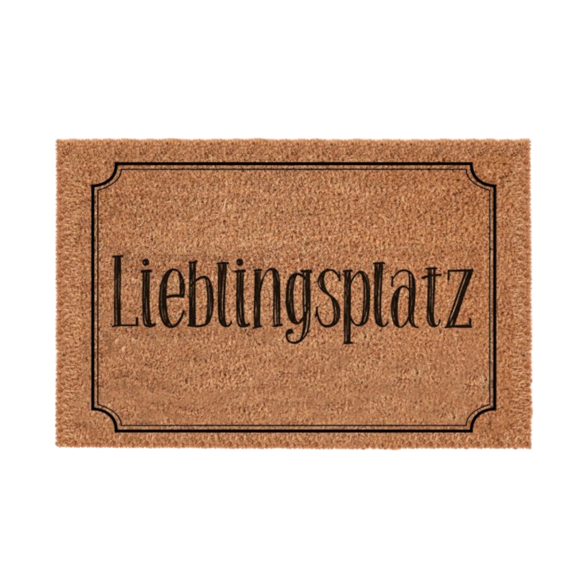 Darstellung von RP Fußmatte Lieblingsplatz