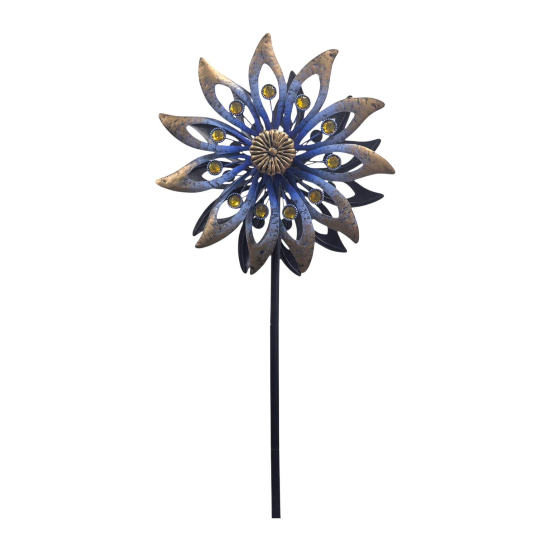 Darstellung von Aeon Spinner blaubronze u. Perlen klein