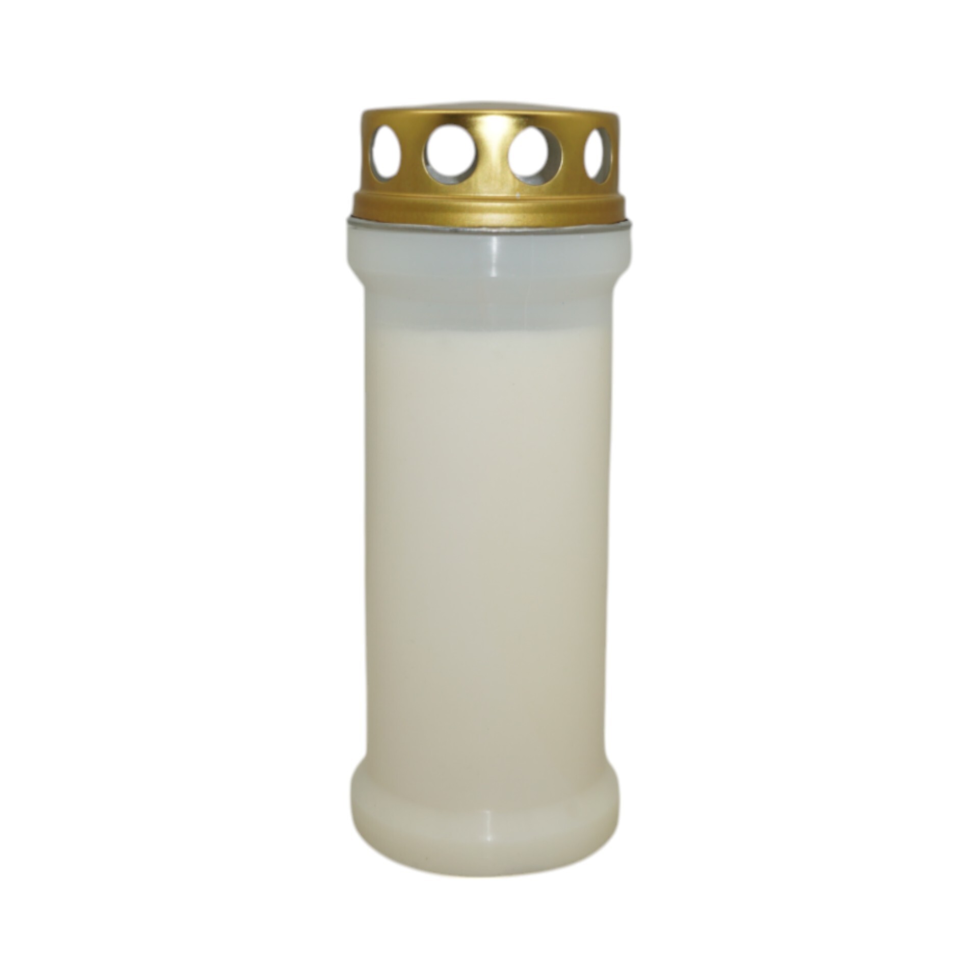 Darstellung von Apostellicht WEISS mit goldenem Deckel