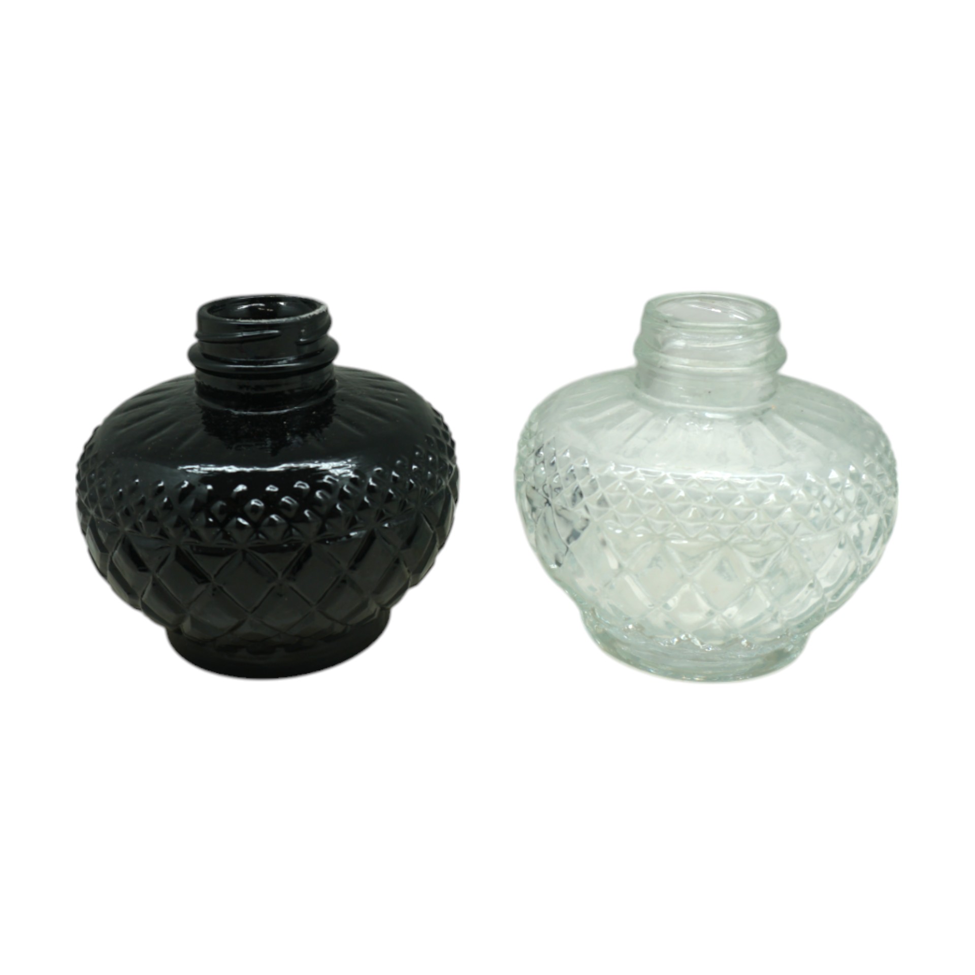 Darstellung von RP Glasvase sortier tschwarz/durchsichtig