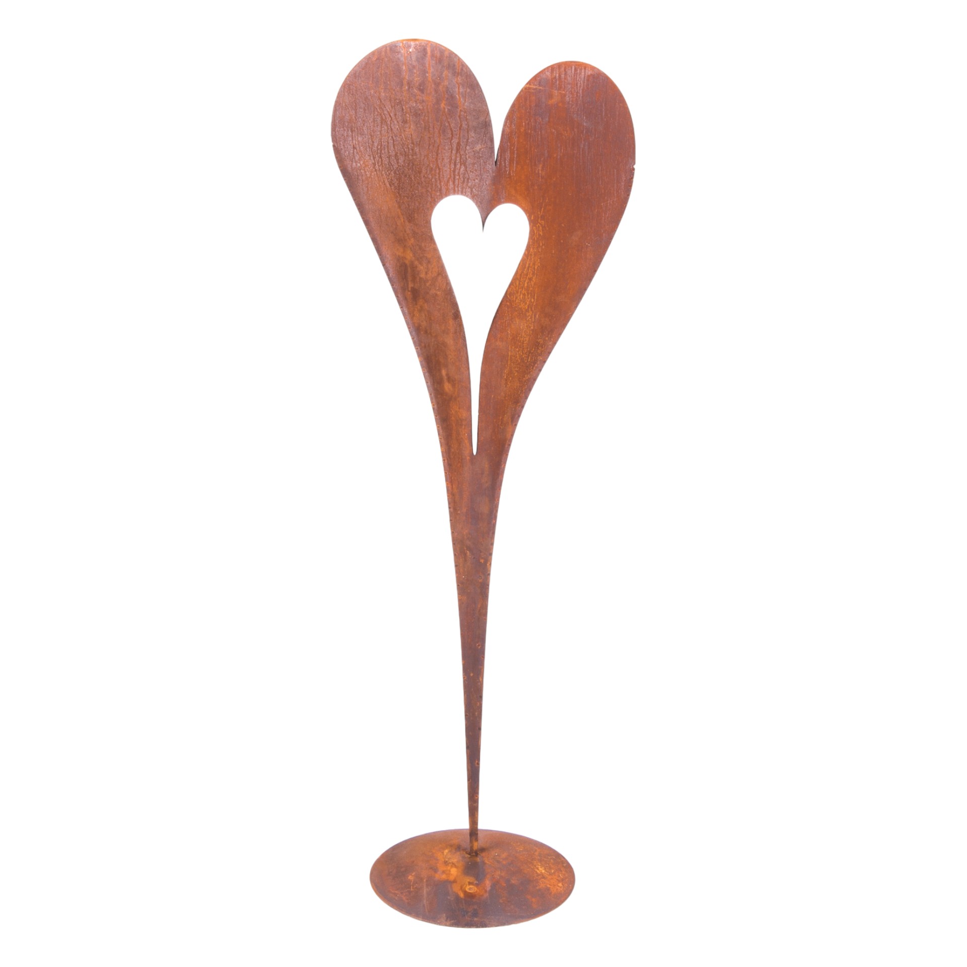 Darstellung von HOT Herz gross mit Silberherz