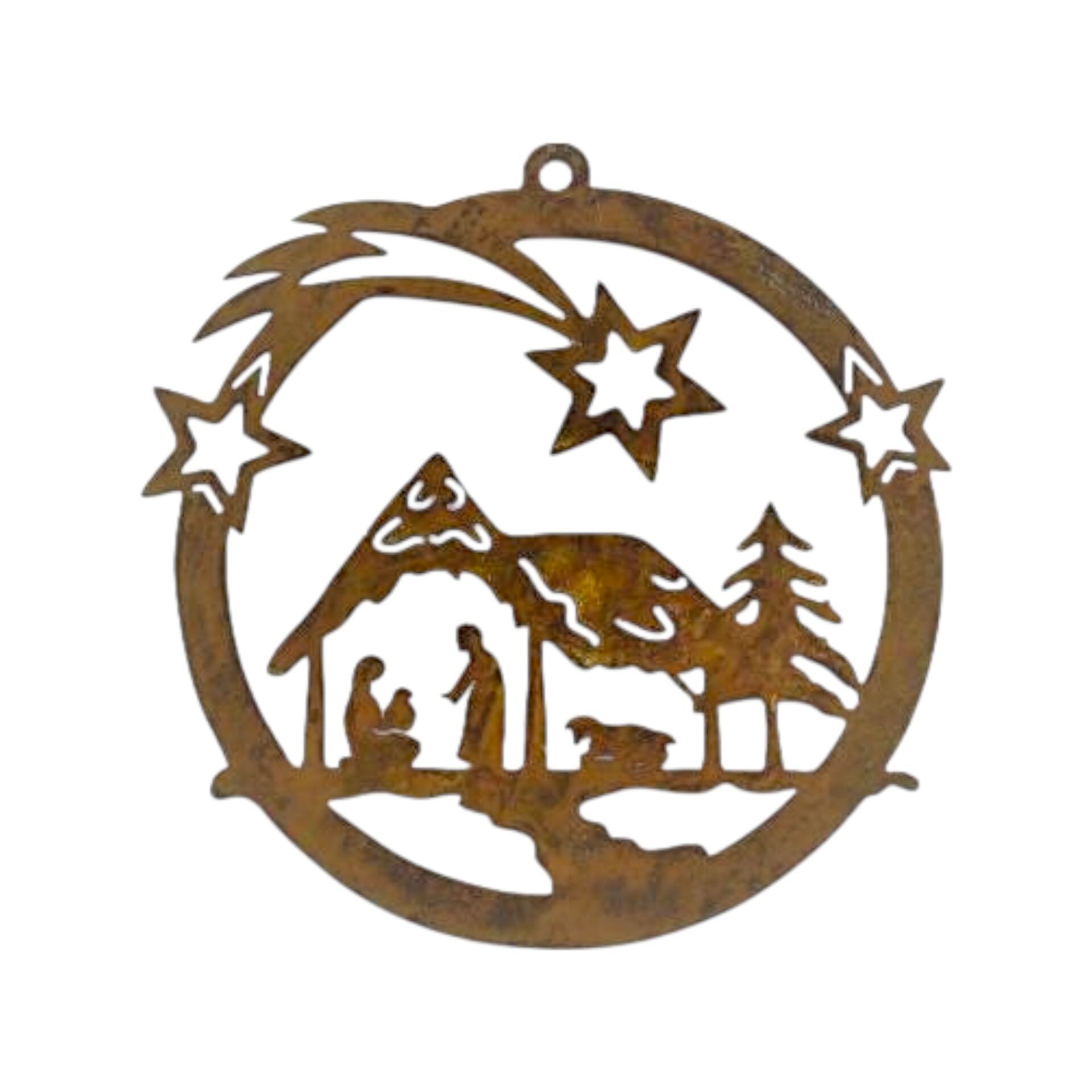 Darstellung von Hänger Krippe mit Sterne, d= 13,5 cm