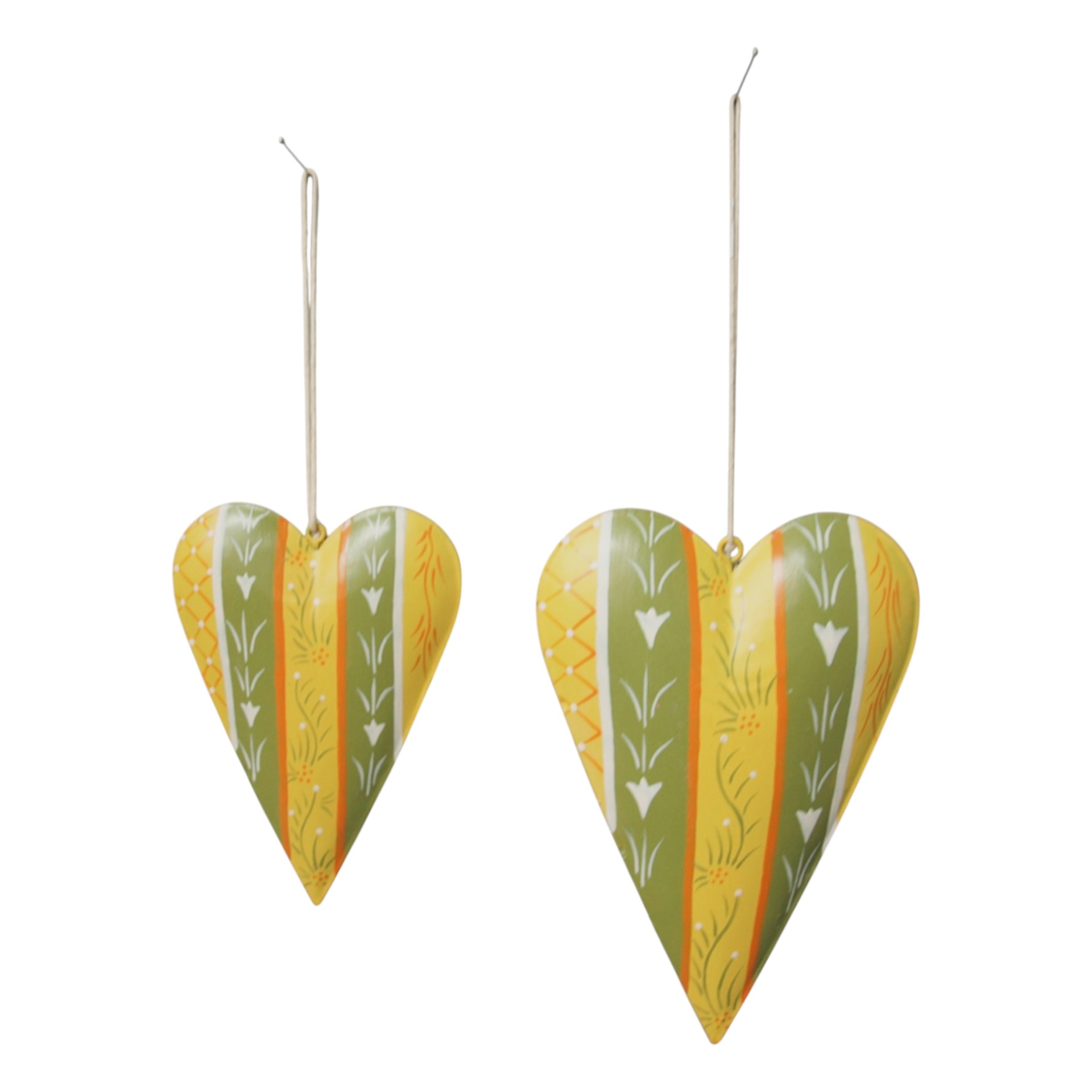 Darstellung von RP Metall Herz grün klein