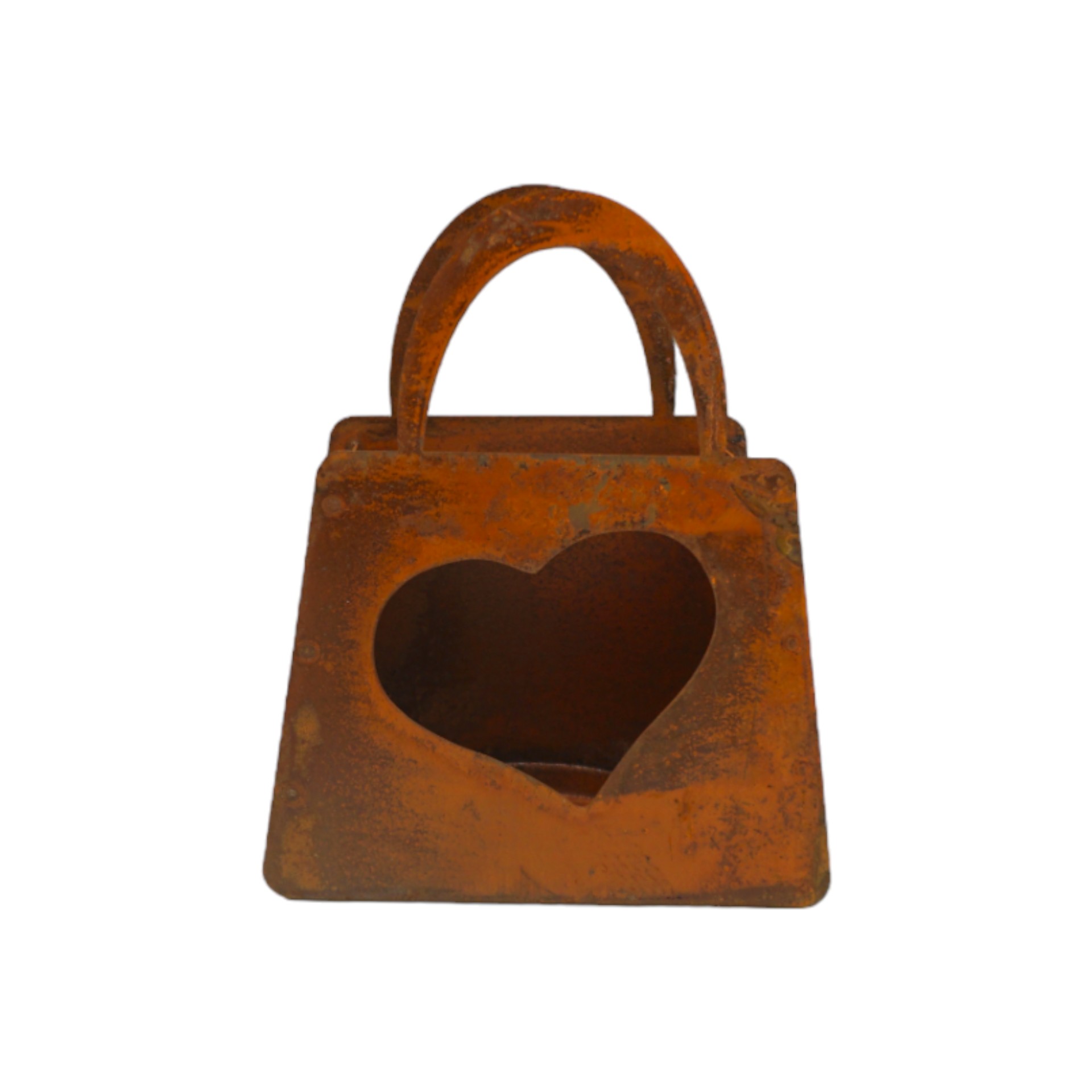 Darstellung von Rustikale Tasche mit Herz klein