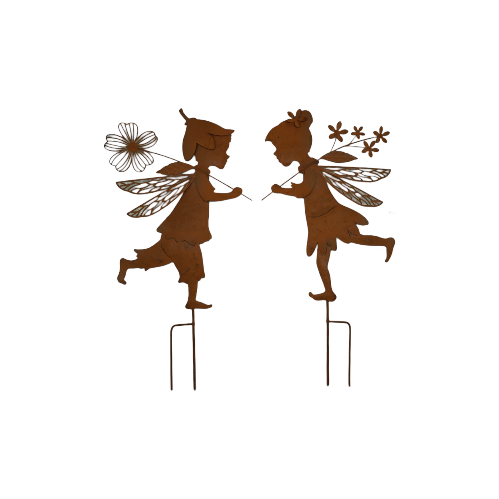 Darstellung von Elfen a. 2 Stäben sortiert